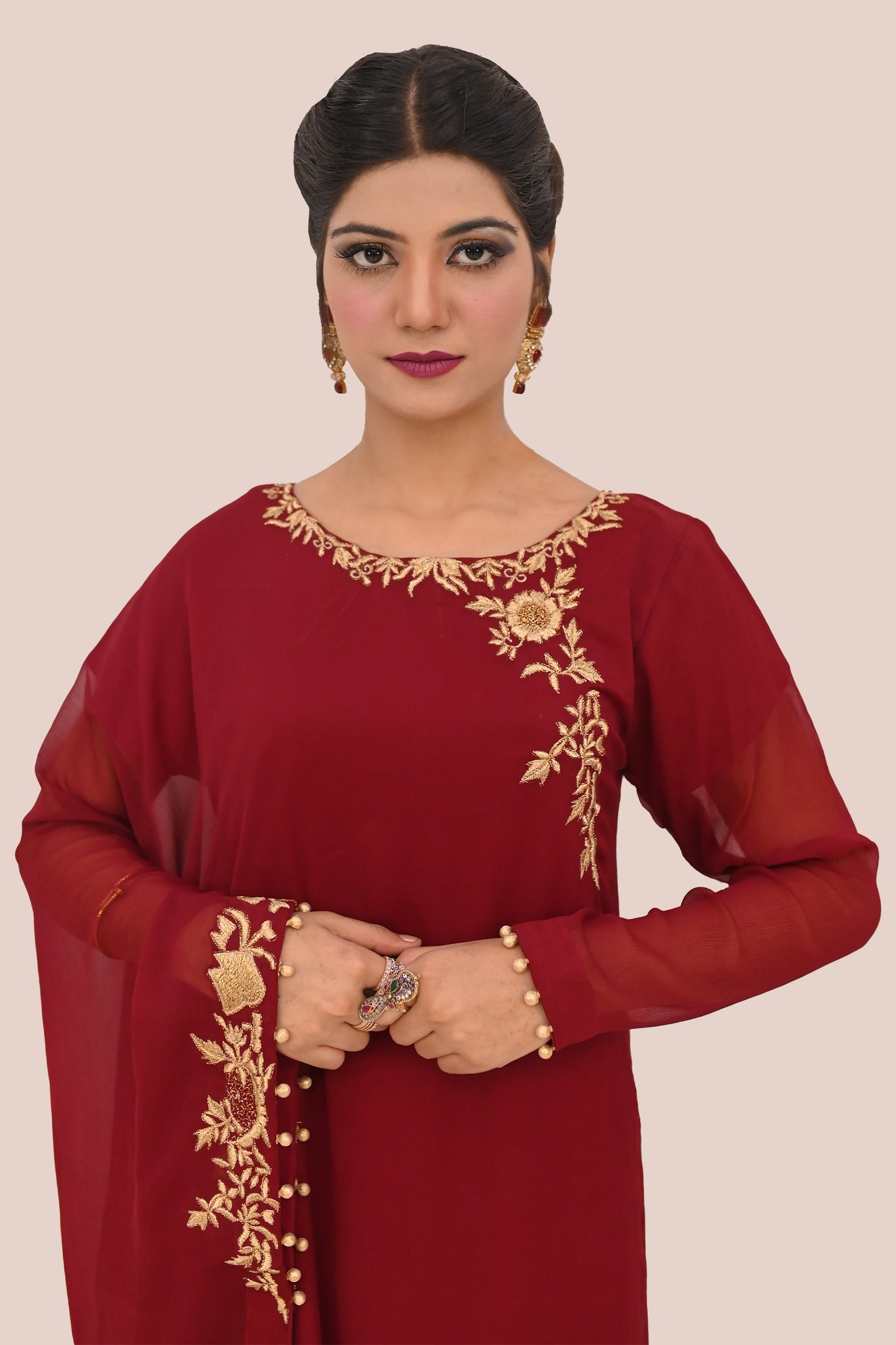 Women formal 2 piece shirt & trouser