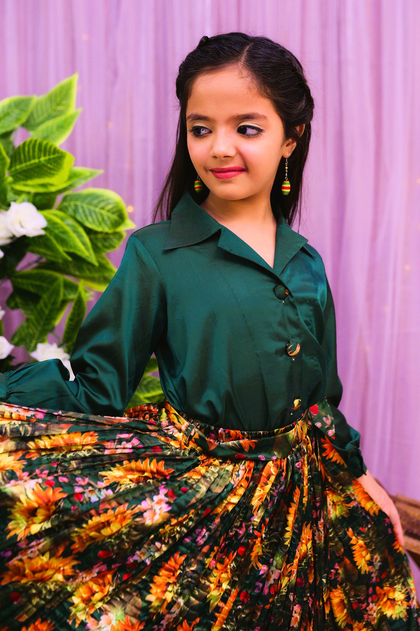 formal shirt & skirt