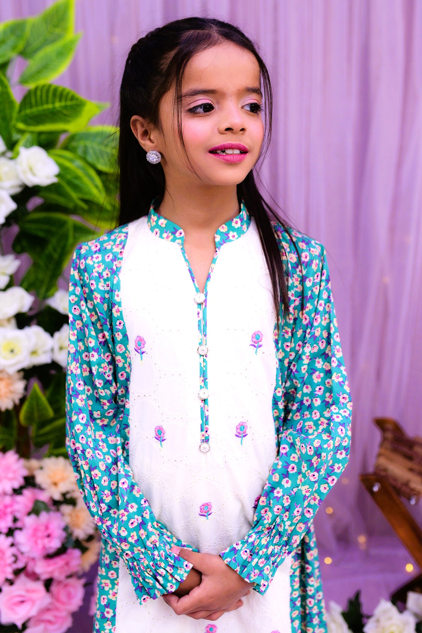 semi-formal 2 piece frock & trouser