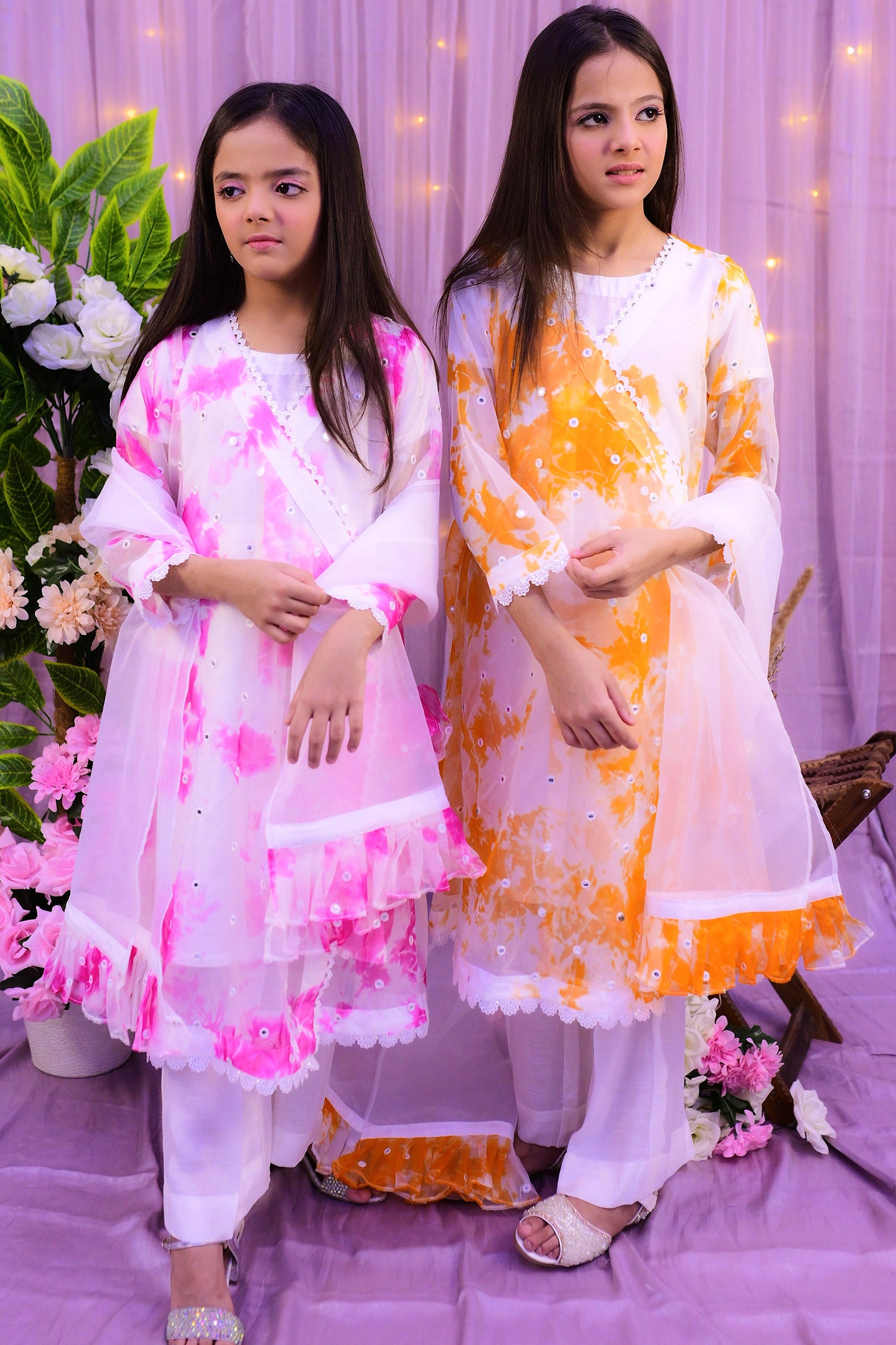 formal 3 piece shirt dupatta with inner & trouser