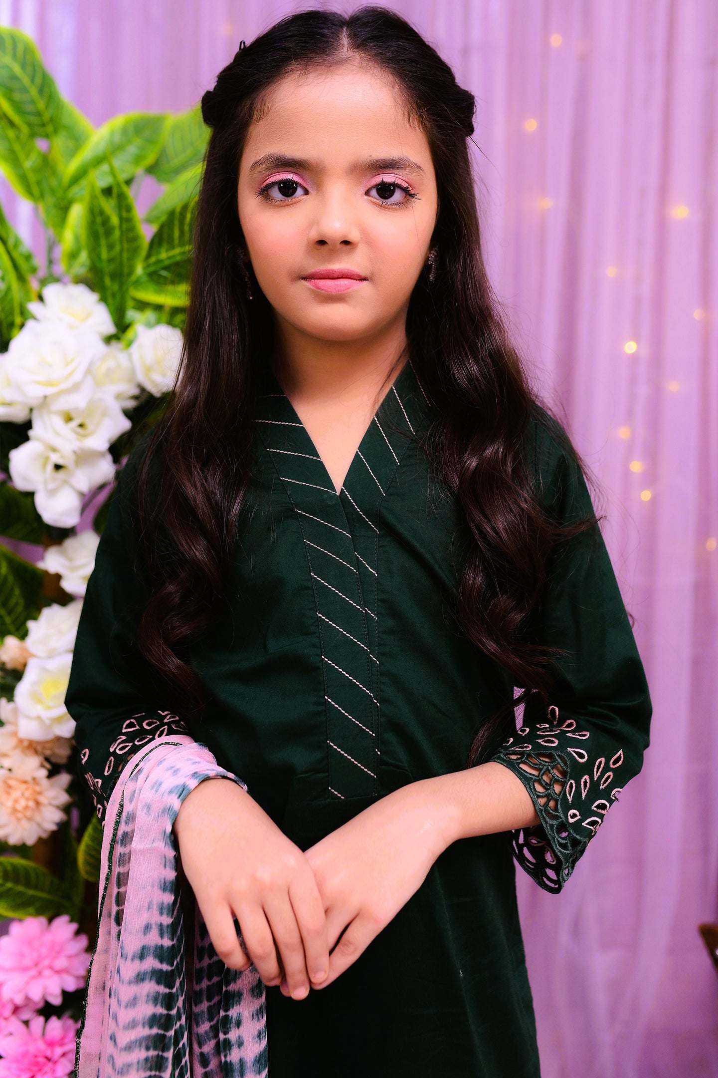 Casual 3 piece shirt dupatta and trouser