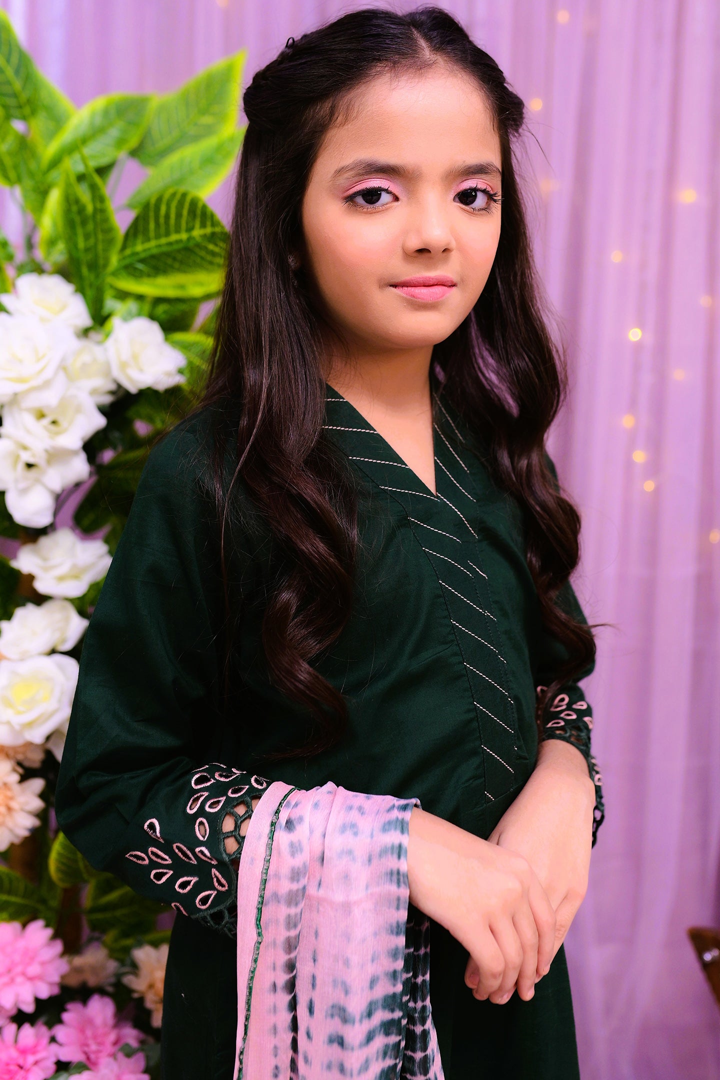 Casual 3 piece shirt dupatta and trouser