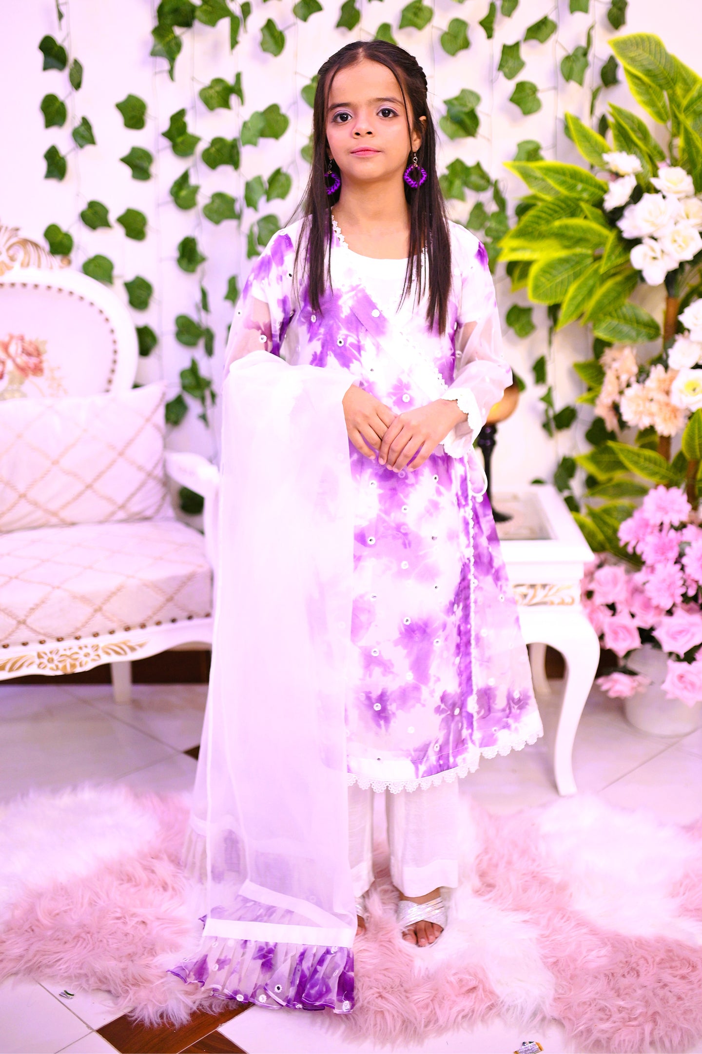 formal 3 piece shirt dupatta with inner & trouser