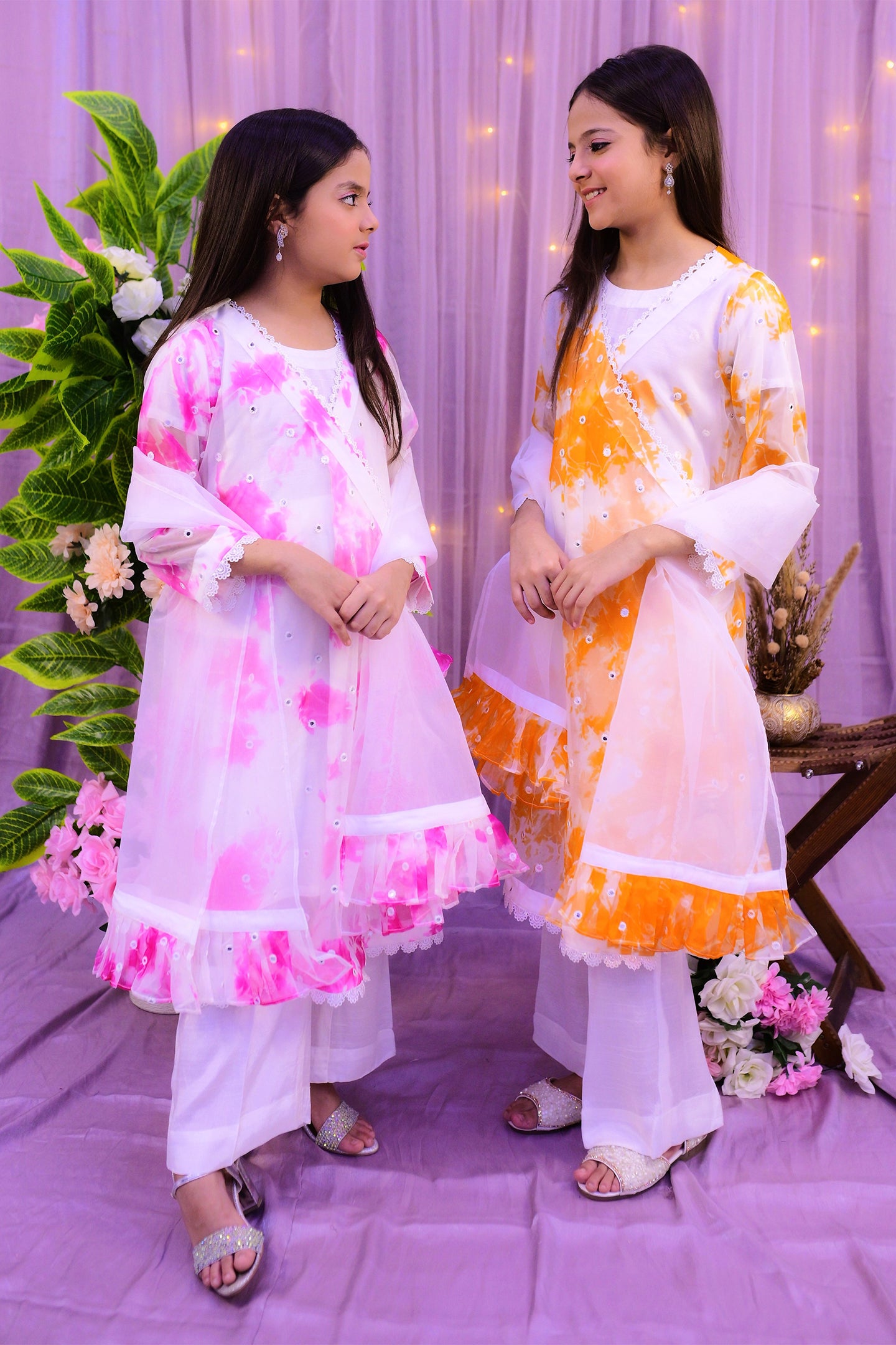 formal 3 piece shirt dupatta with inner & trouser