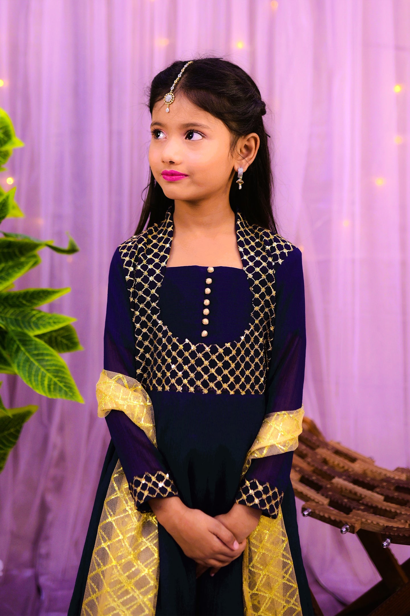 formal 3 piece frok trouser & dupatta