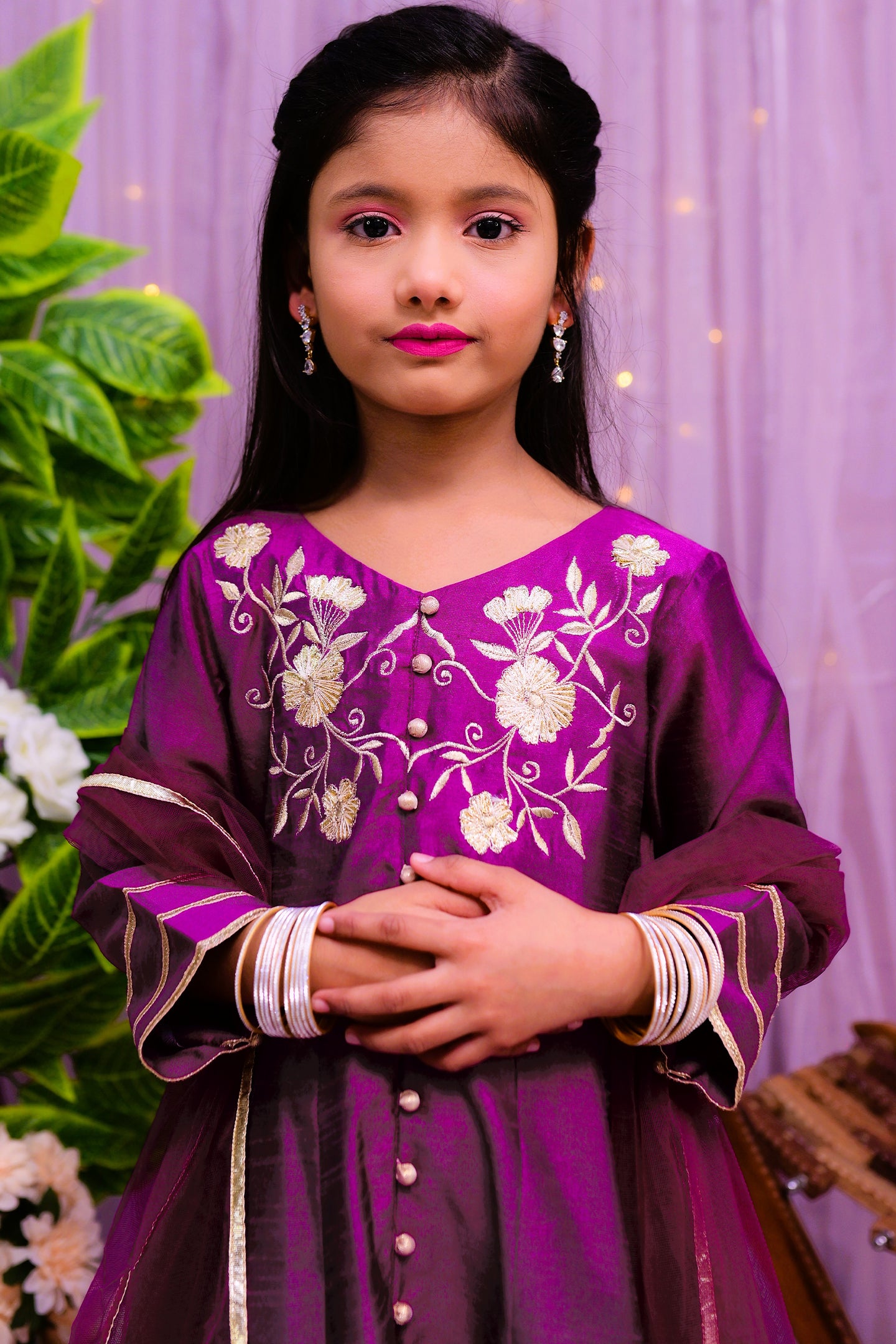 formal 3 piece frok trouser and dupatta