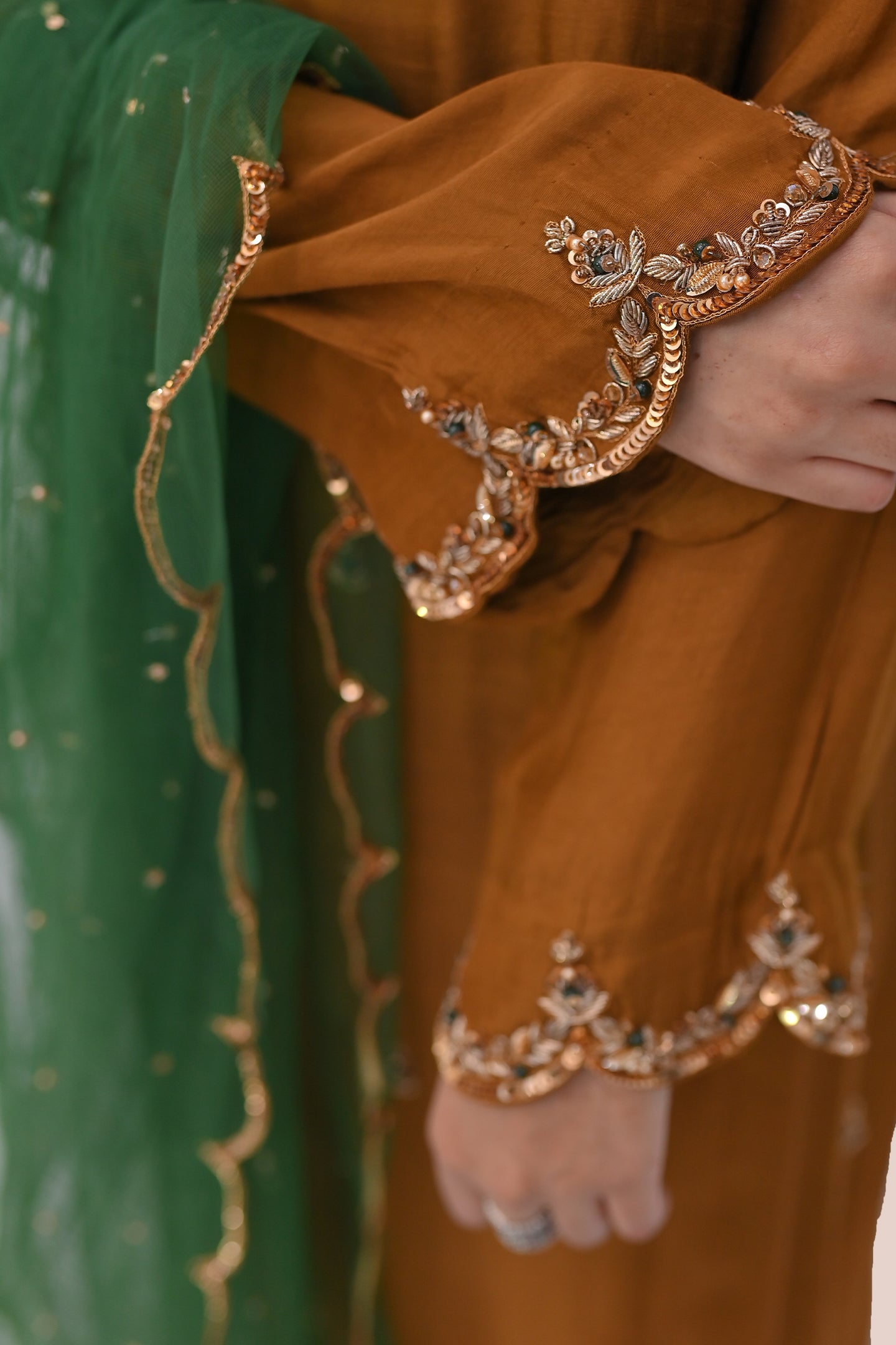 formal 3 piece shirt trouser & dupatta