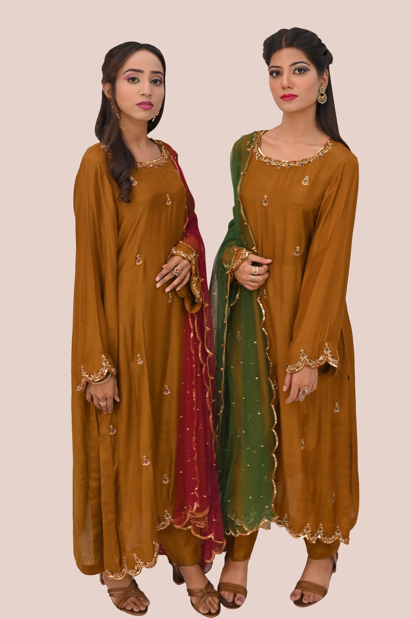 formal 3 piece shirt trouser & dupatta