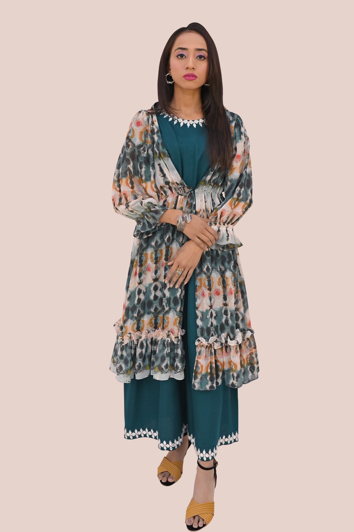 semiformal 2 piece jumpsuit with upper