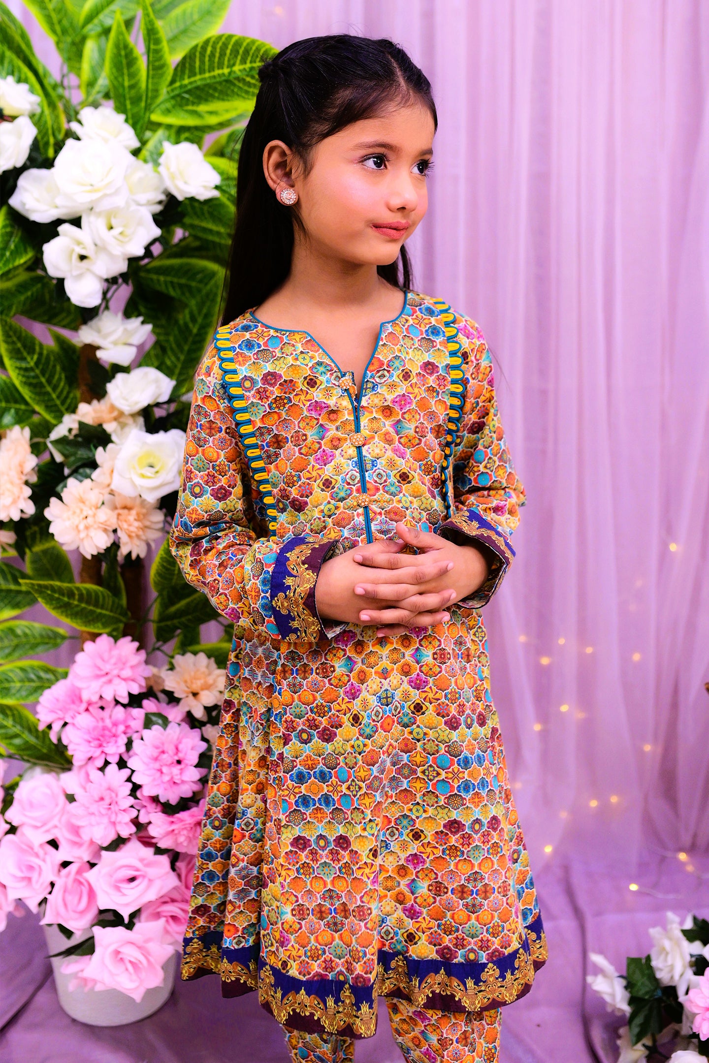 casual 2 piece frock  and trouser