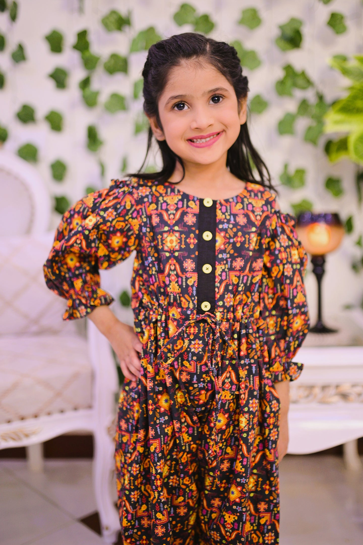 Kids casual jumpsuit