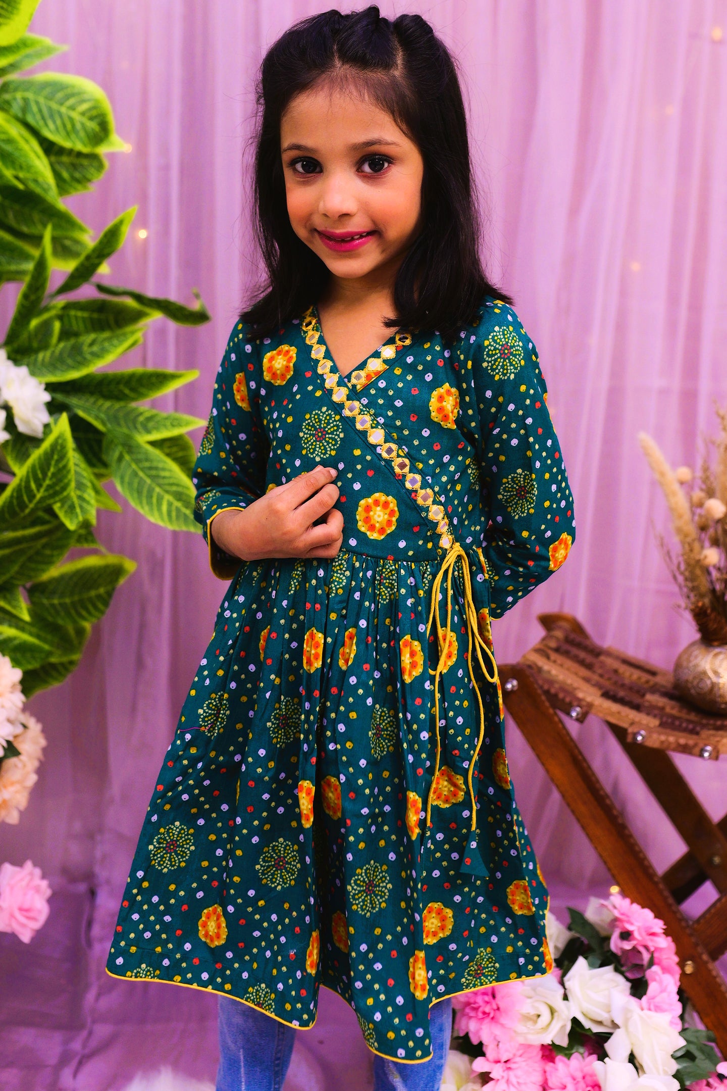 casual 1 piece short frock