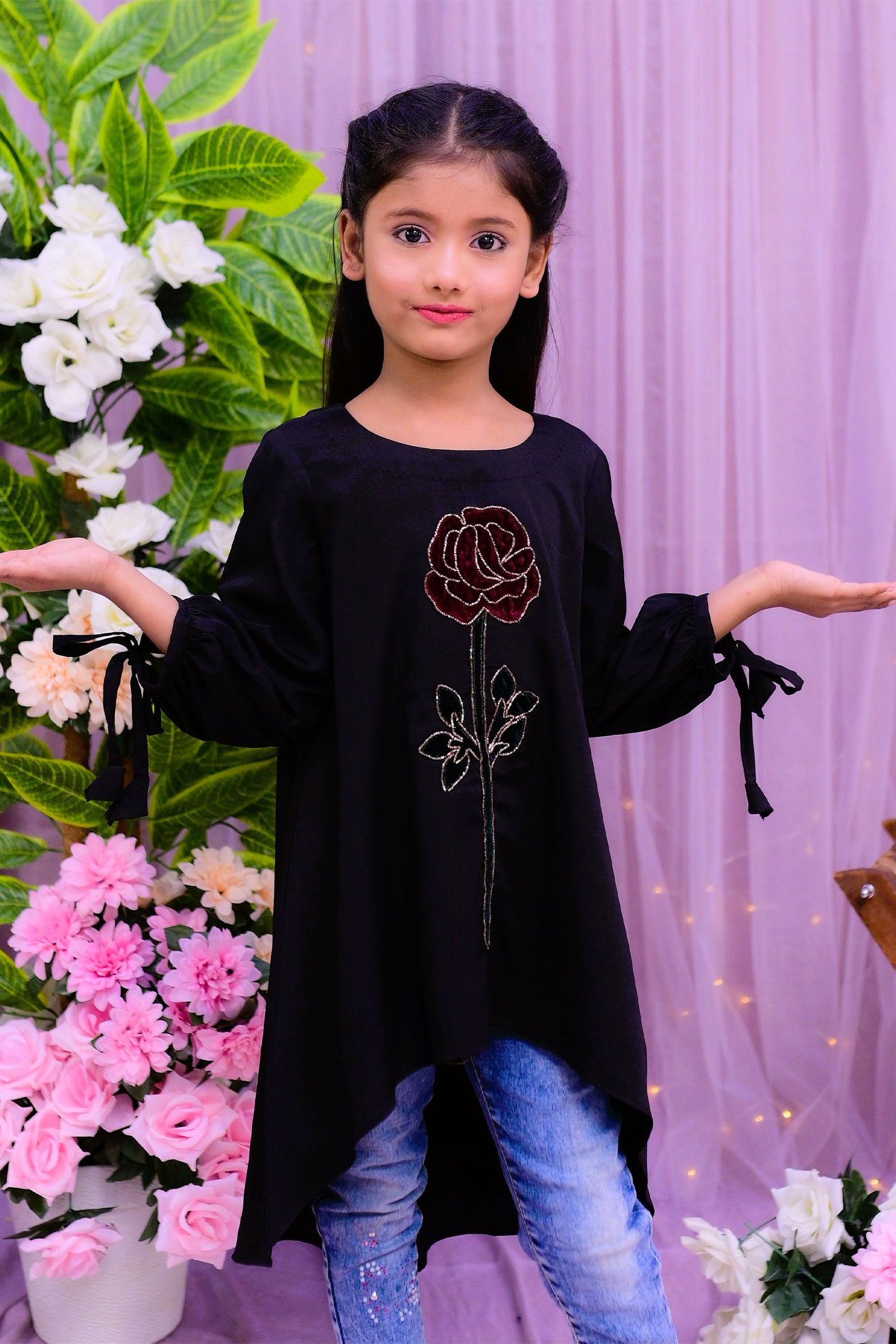 Kids 1 piece tail top