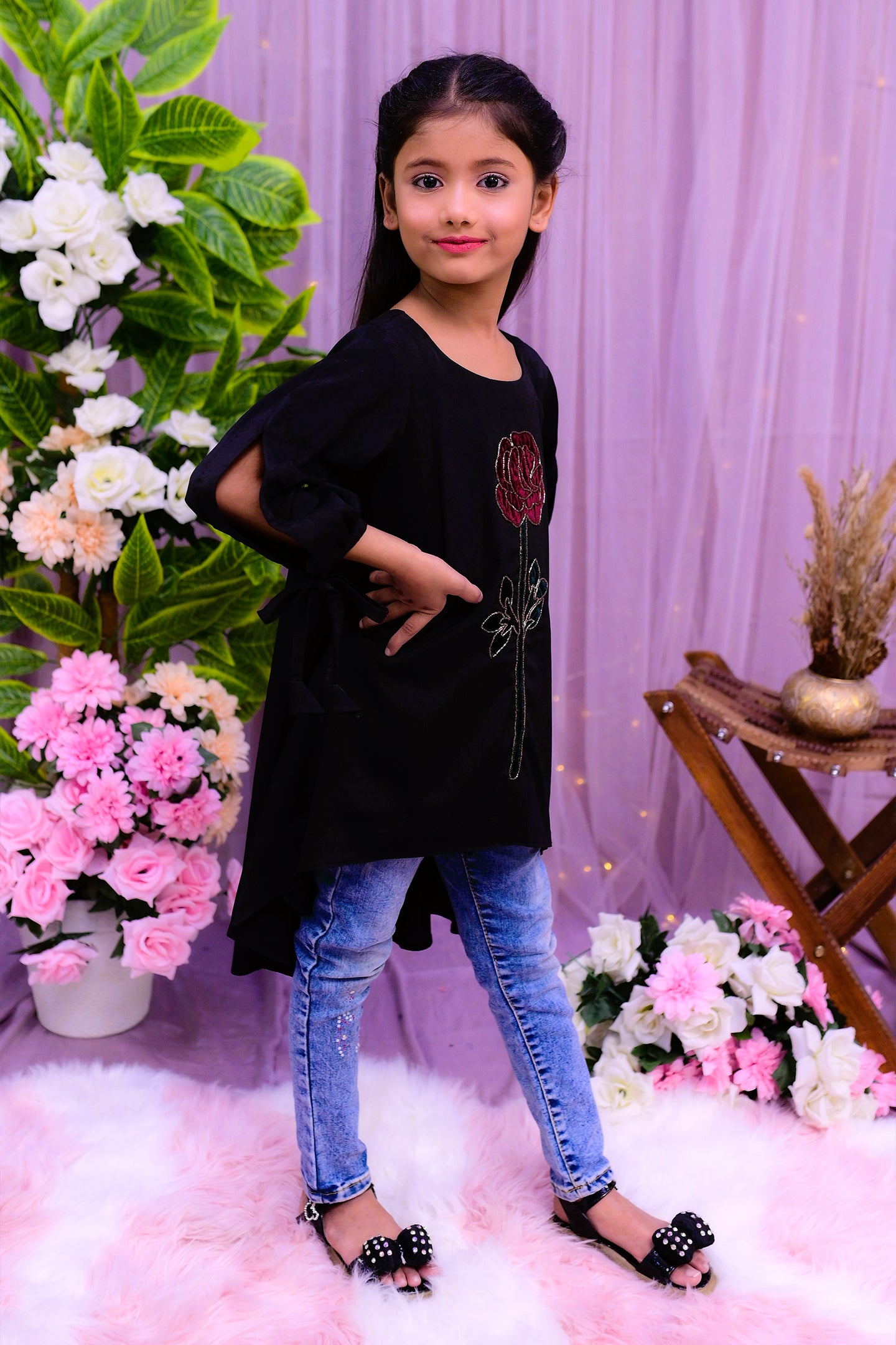 Kids 1 piece tail top