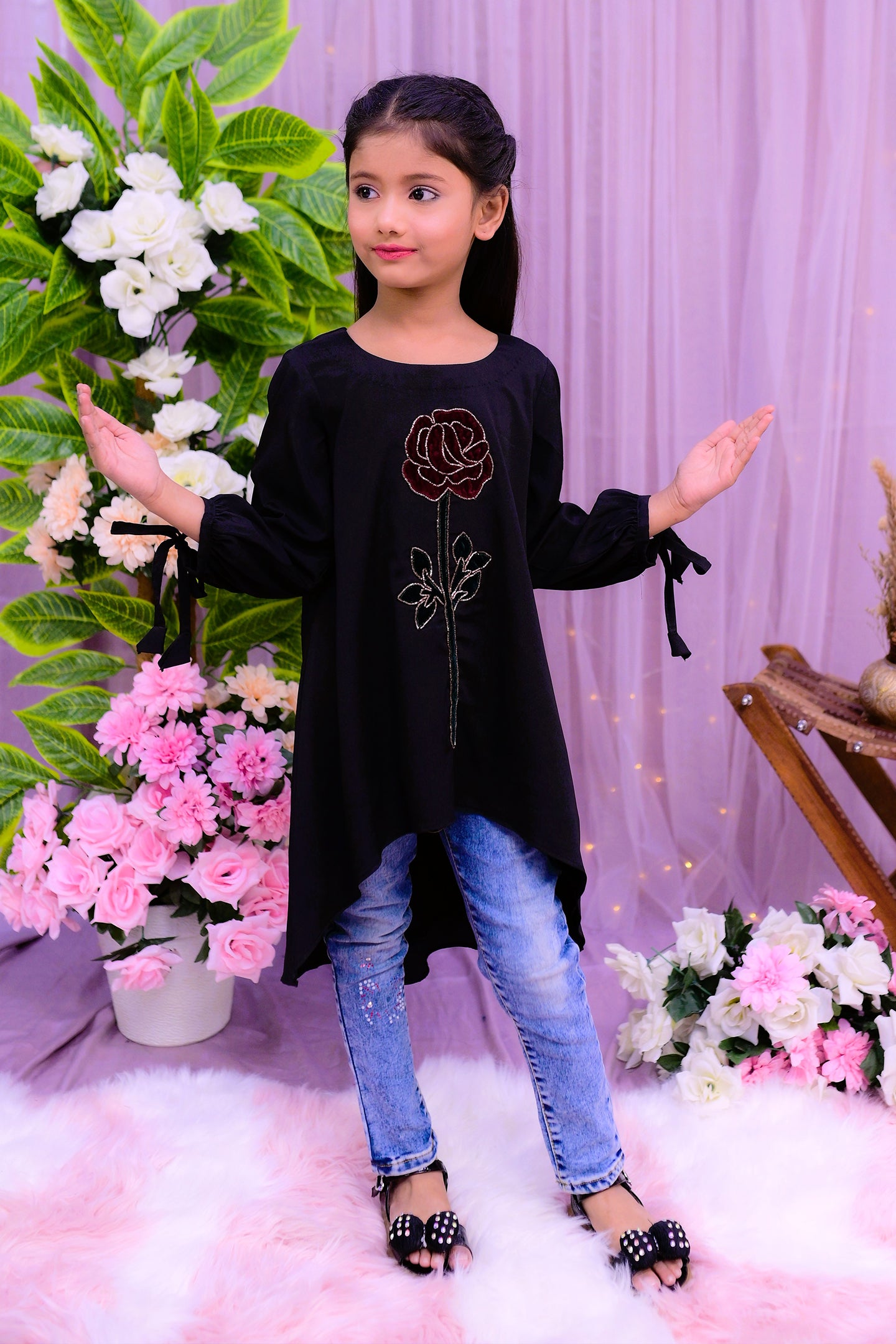 Kids 1 piece tail top