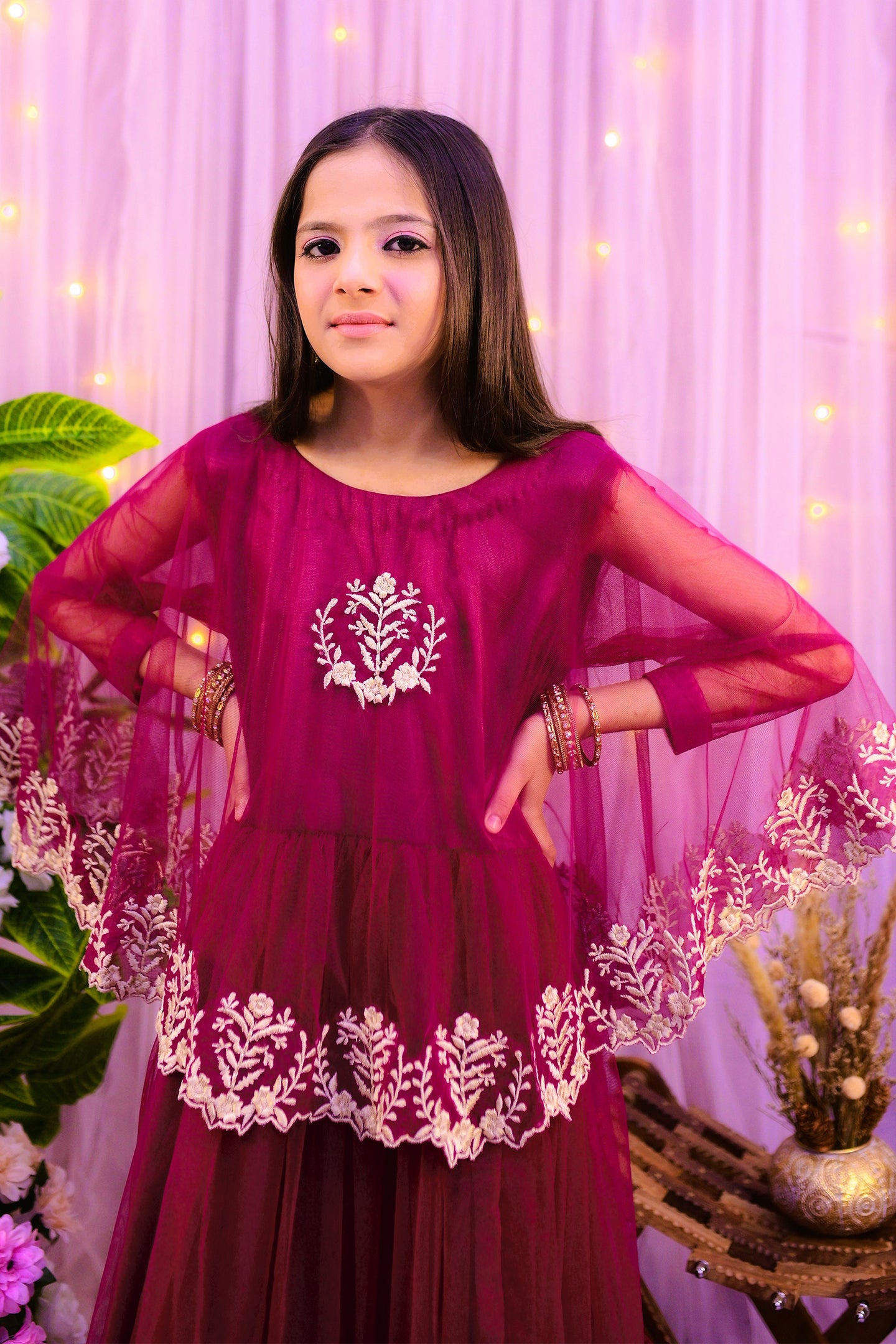 formal long maxi designed with crown style