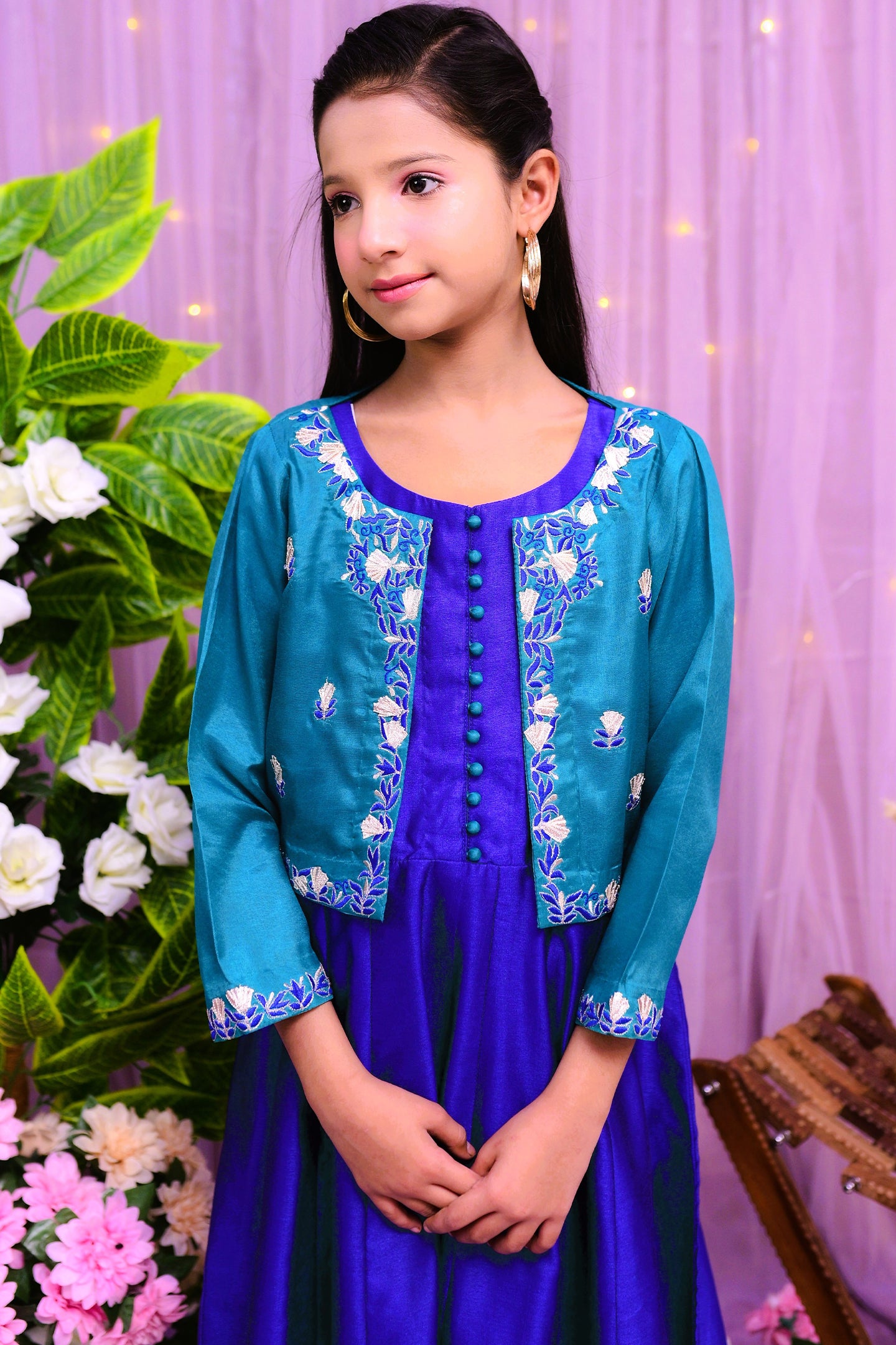 formal long maxi with short upper style