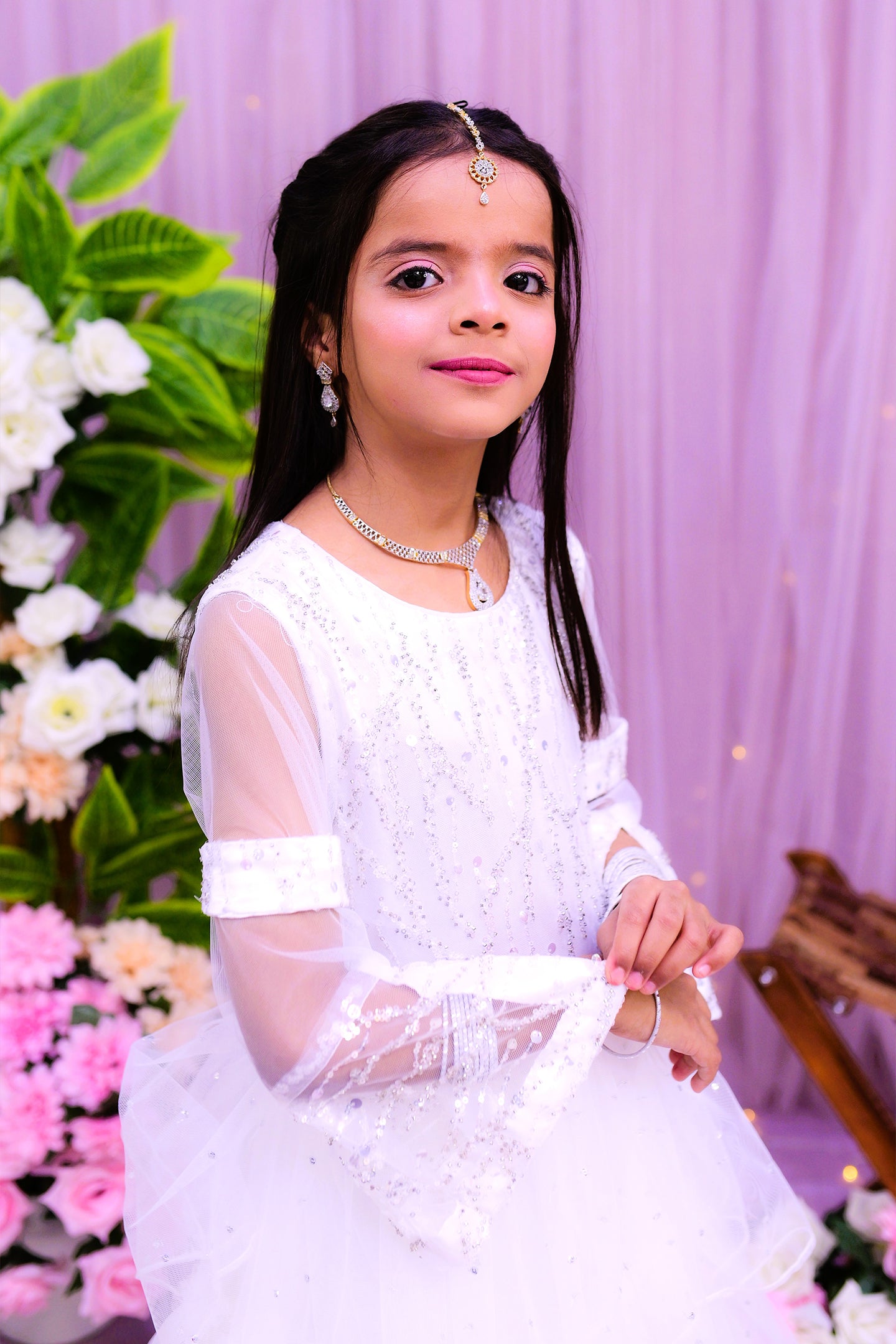 formal 3 steps long maxi