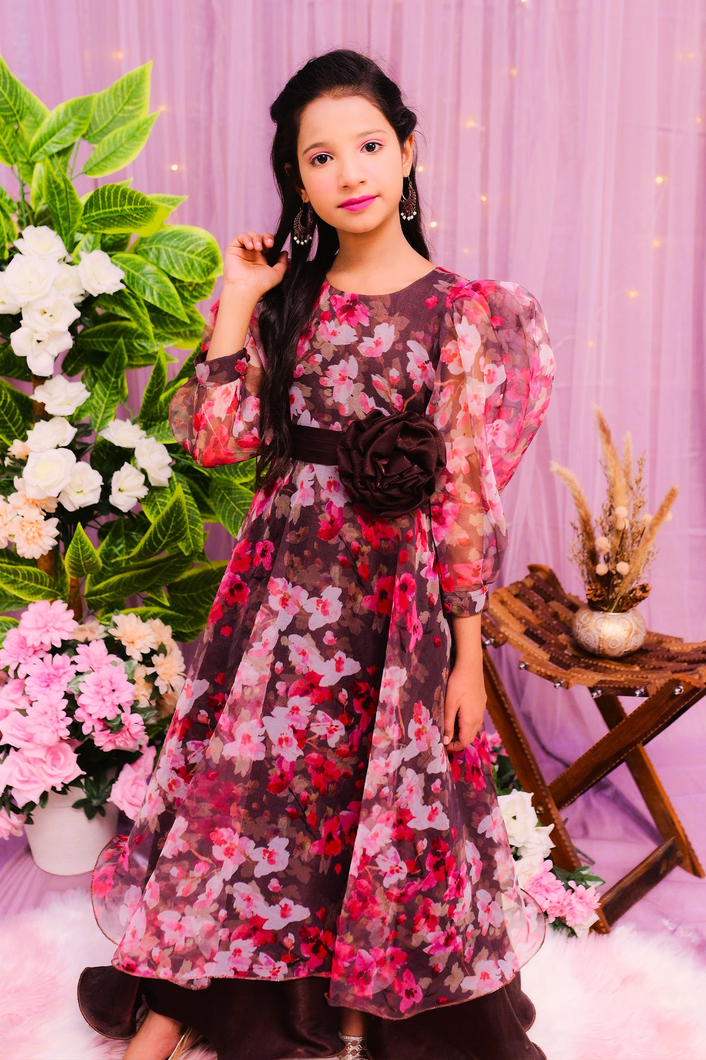 semi formal long double layer maxi