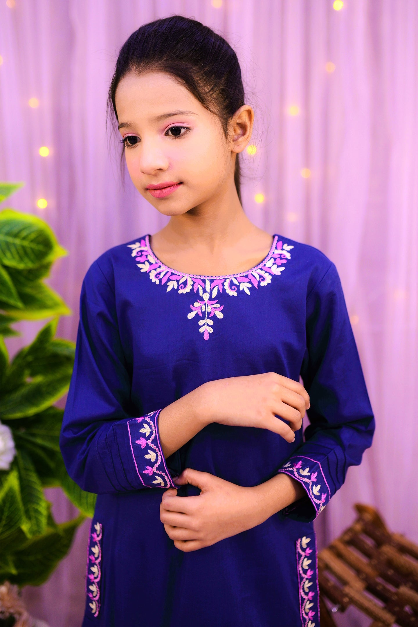 Elegant embroidery  Kurti