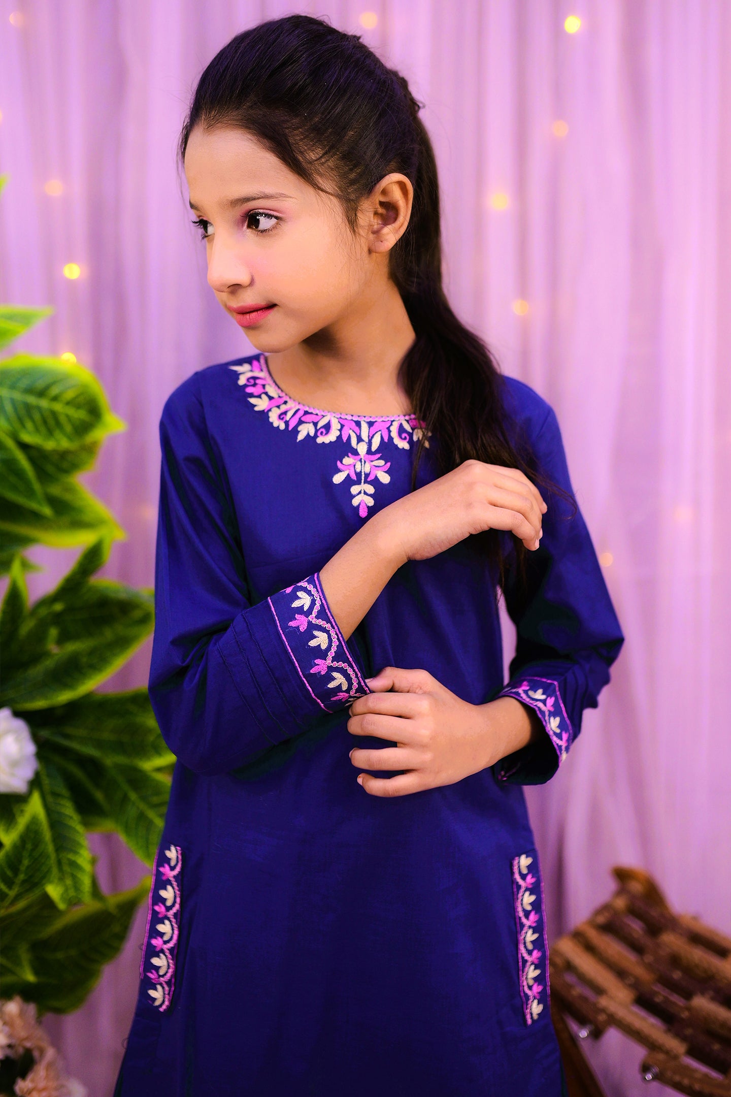 Elegant embroidery  Kurti