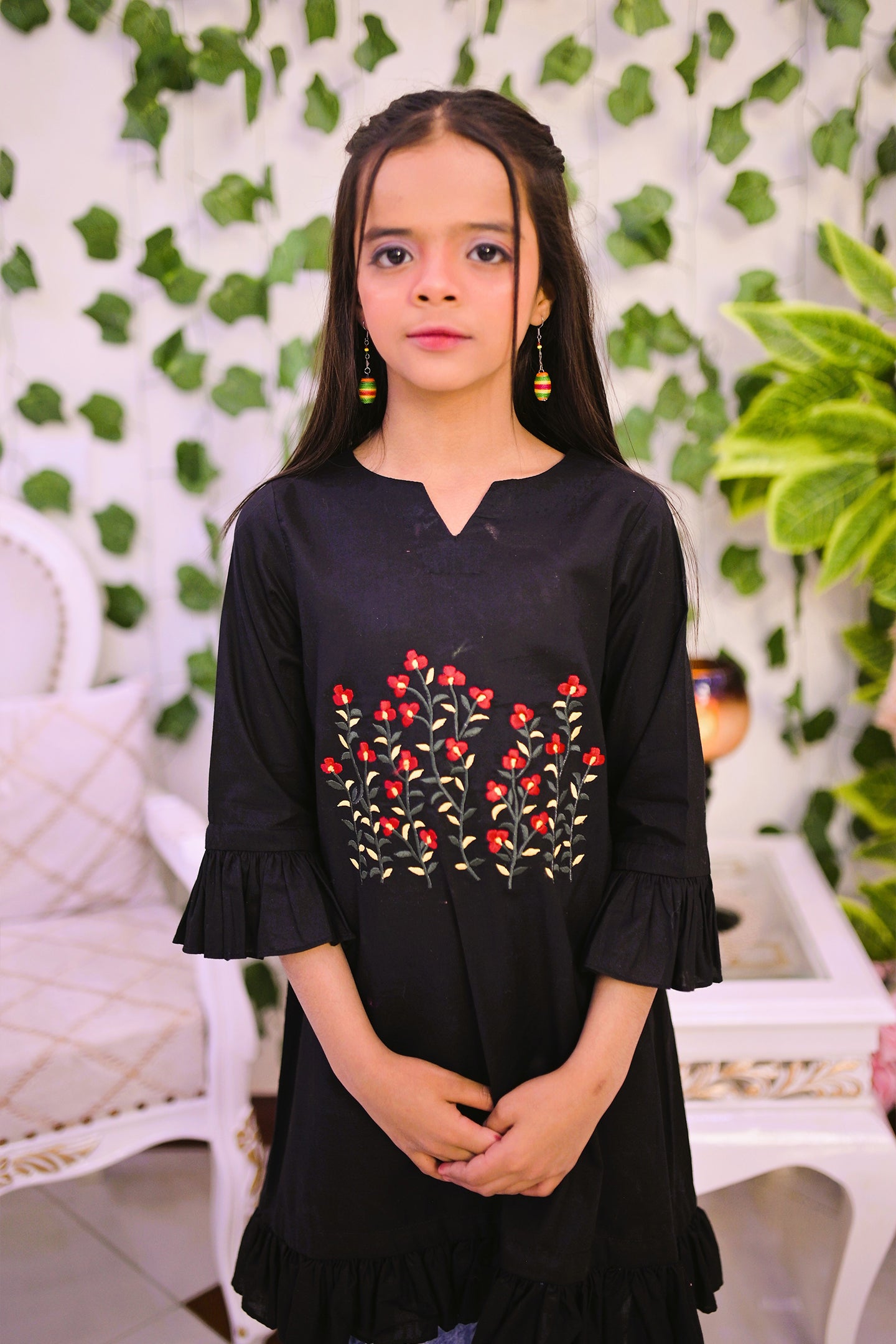 low neck casual kurti