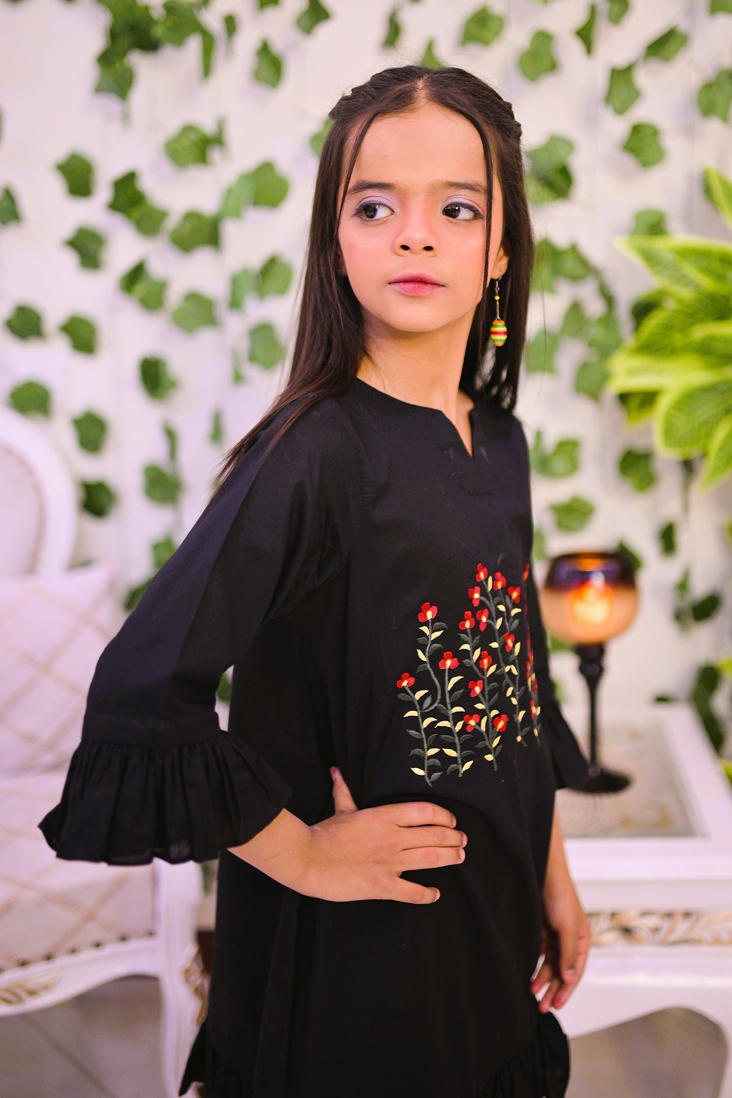 low neck casual kurti