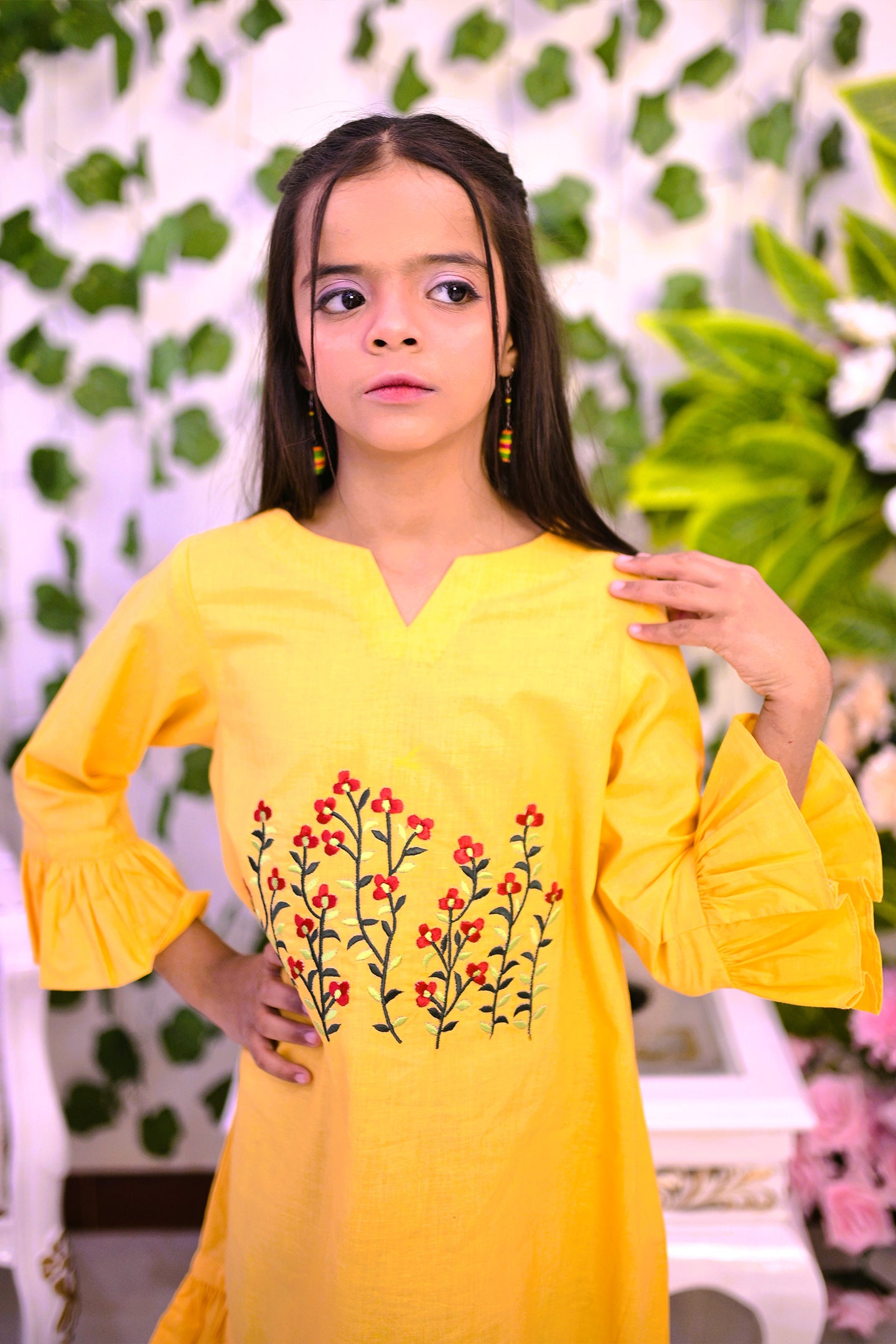 low neck casual kurti