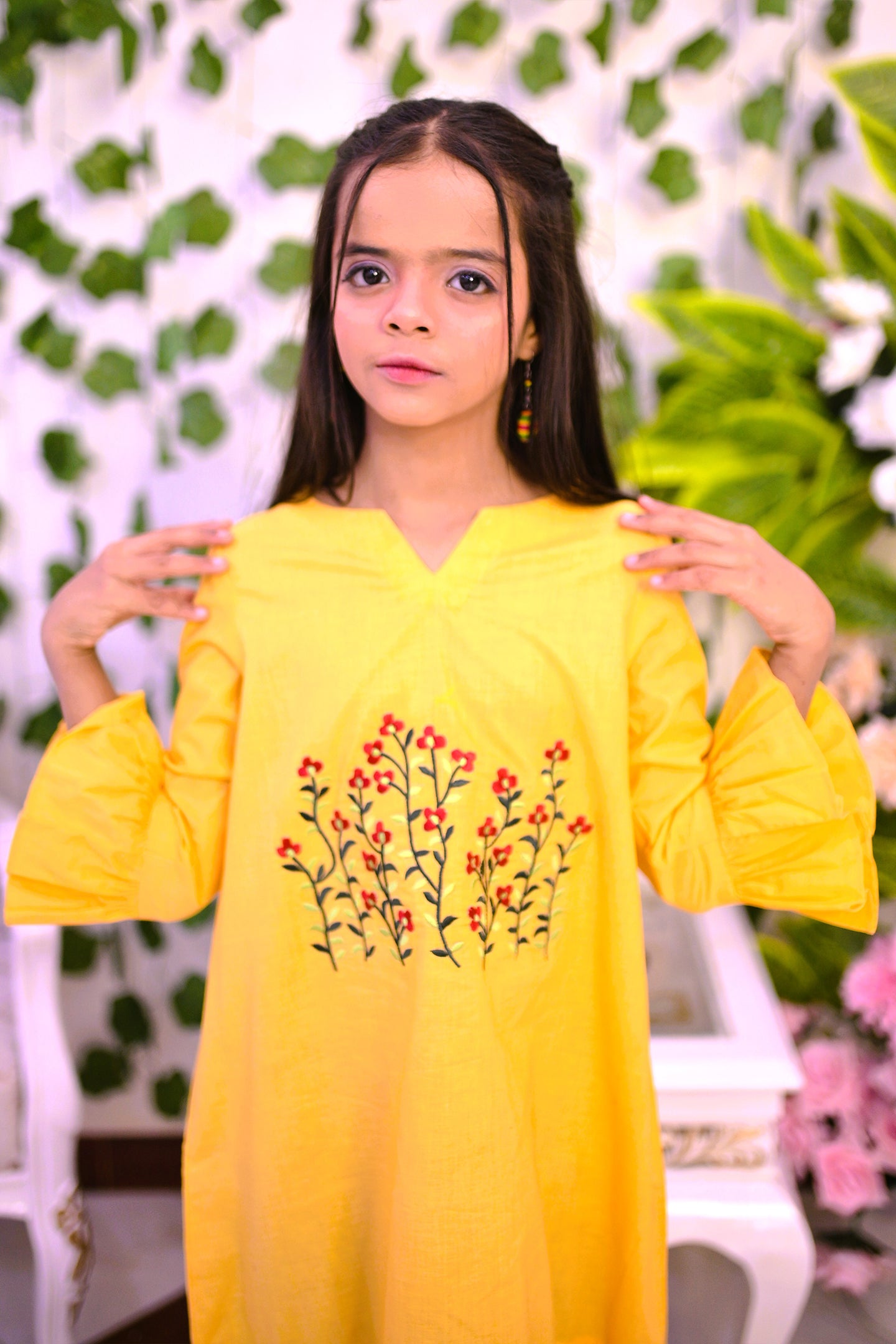 low neck casual kurti