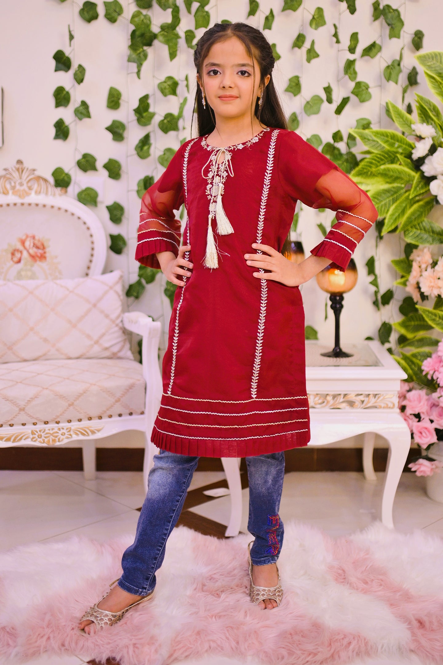 semi formal 1 piece kurti