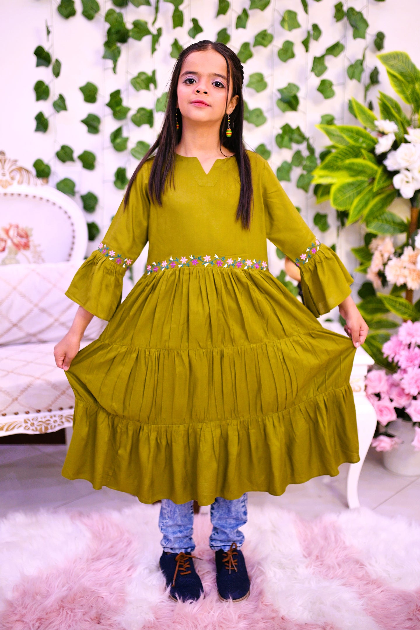 semi formal 1 piece KURTI