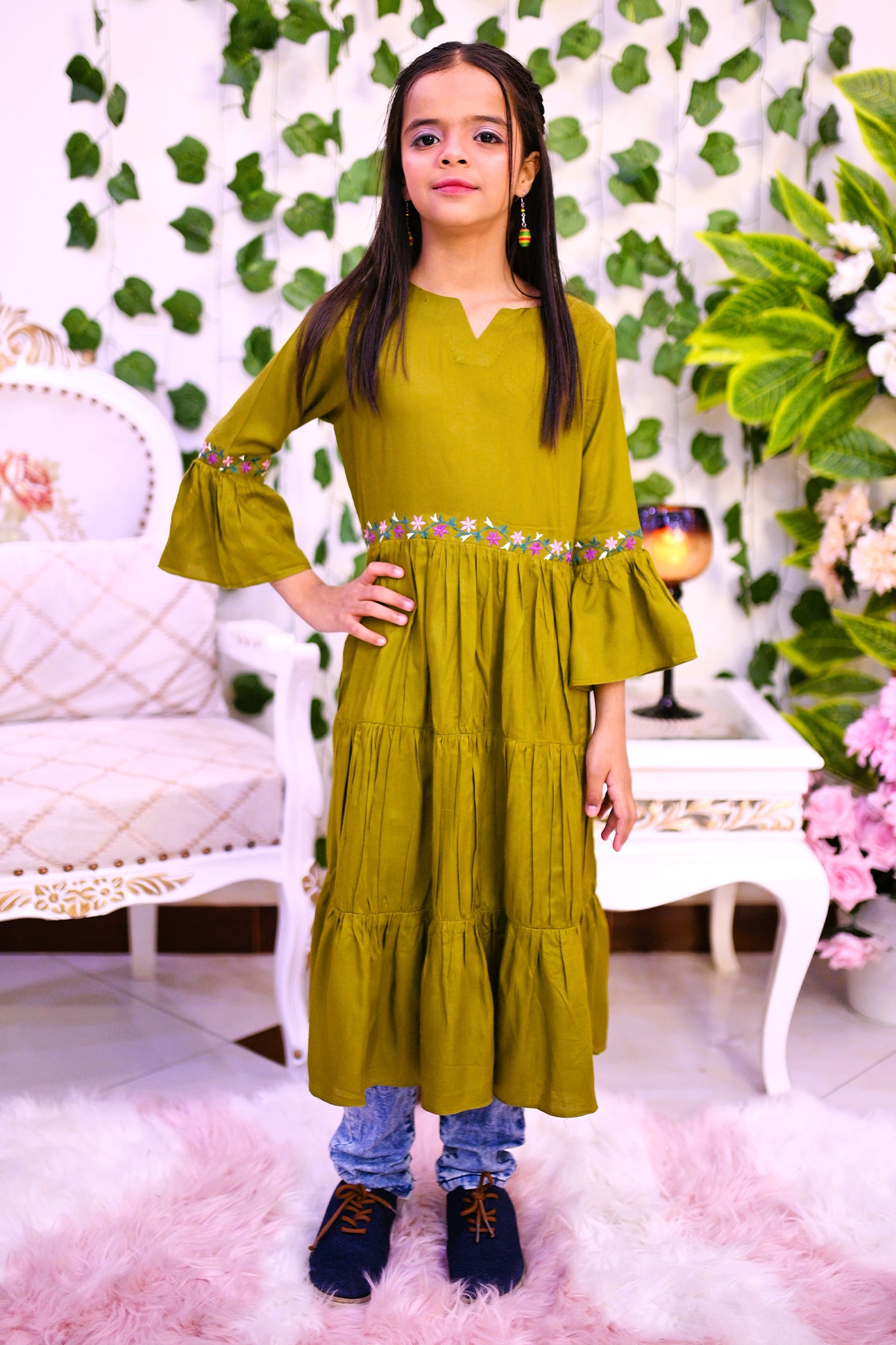 semi formal  1 piece air line frock