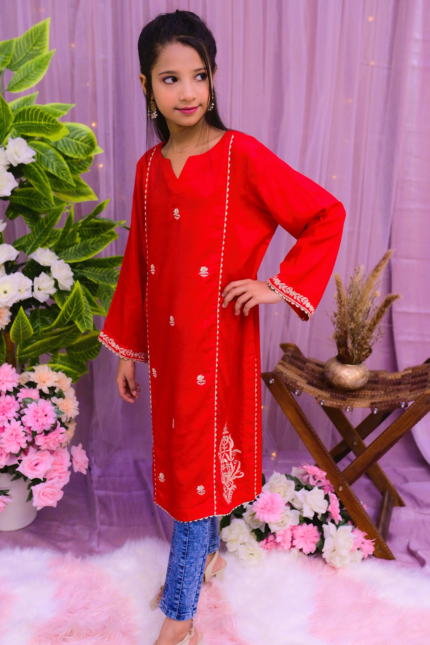 semi formal 1 piece kurti