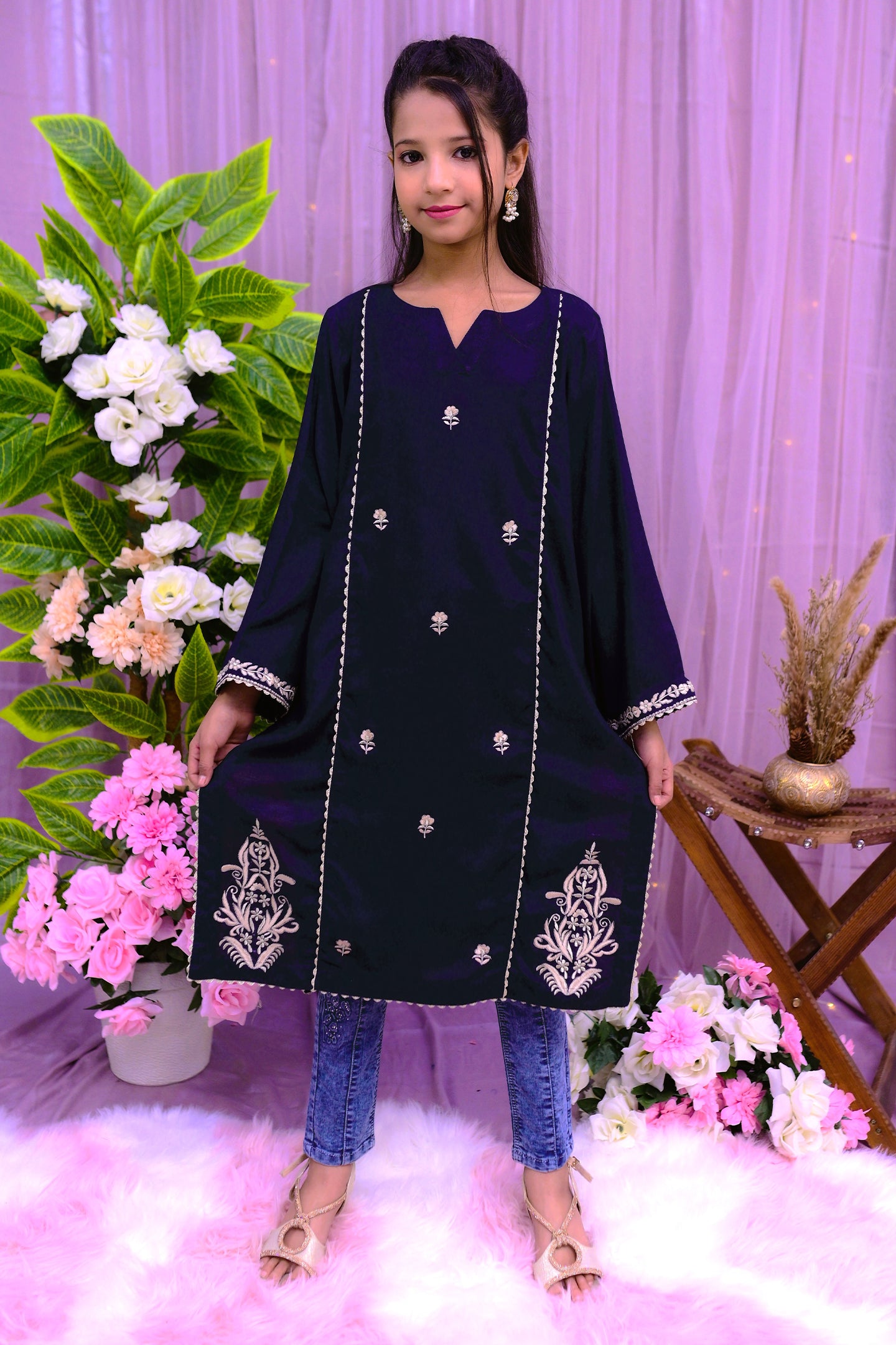 semi formal 1 piece kurti