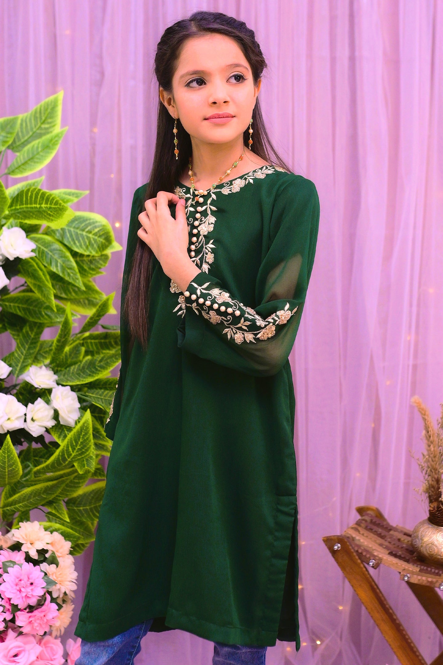 semi formal 1 piece kurti