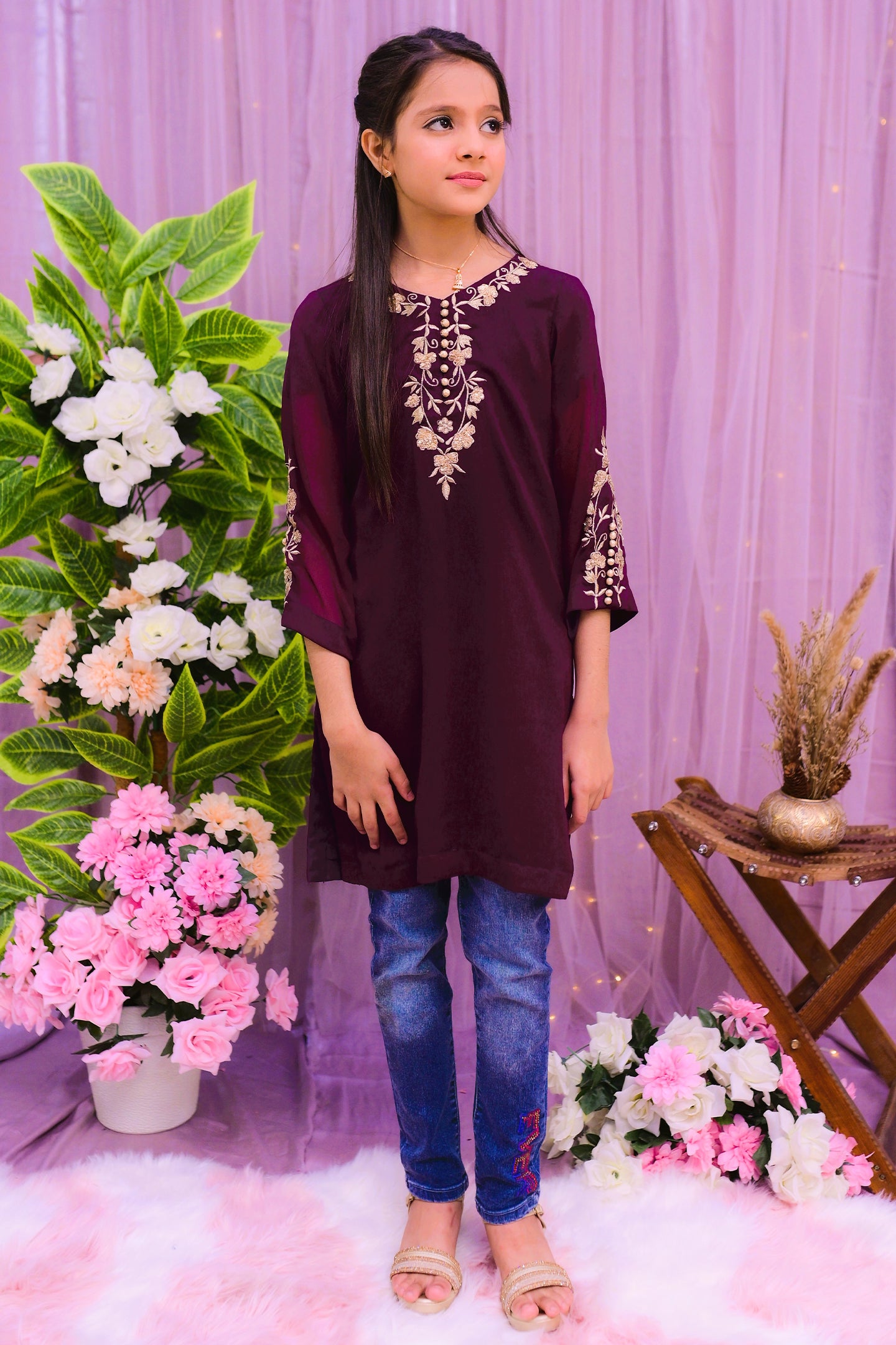 semi formal 1 piece kurti