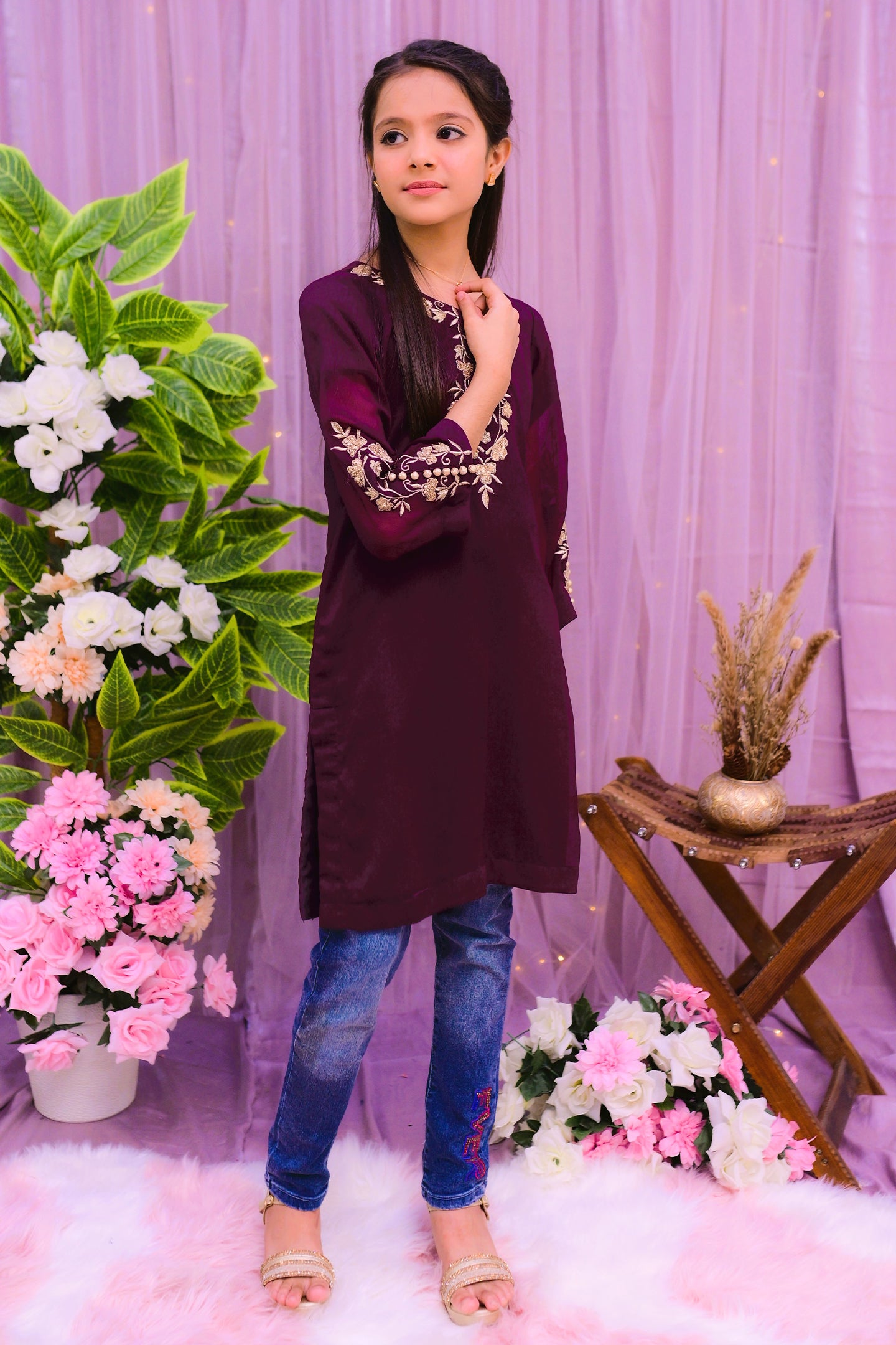 semi formal 1 piece kurti
