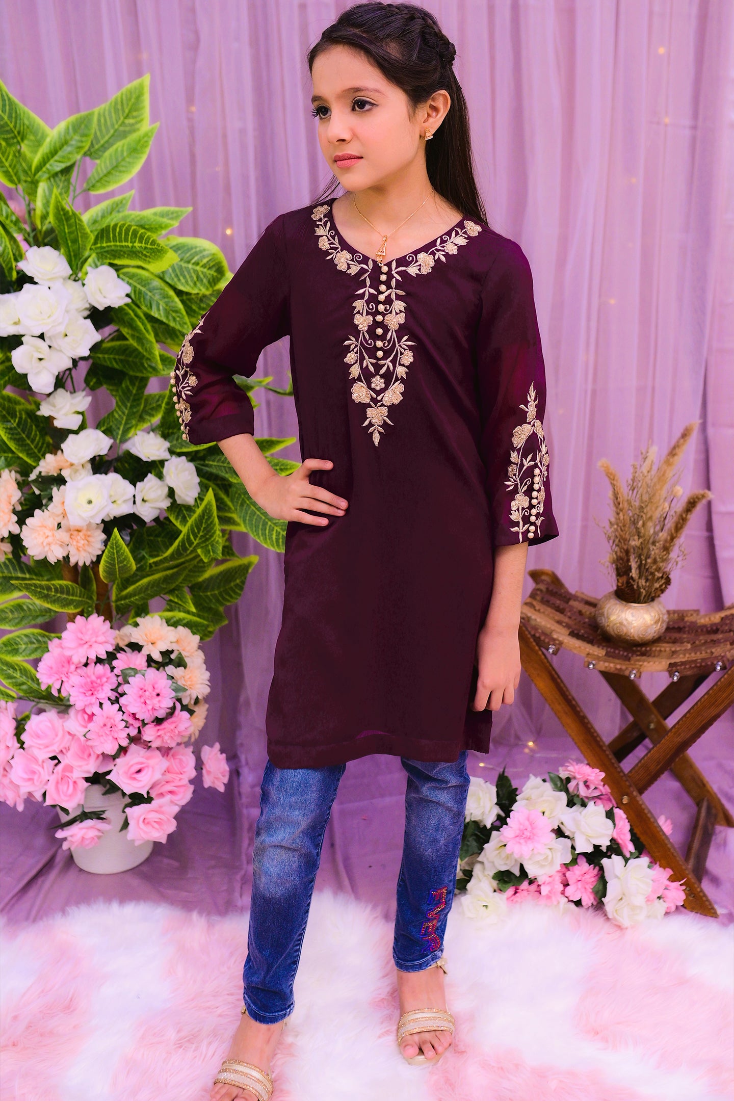 semi formal 1 piece kurti