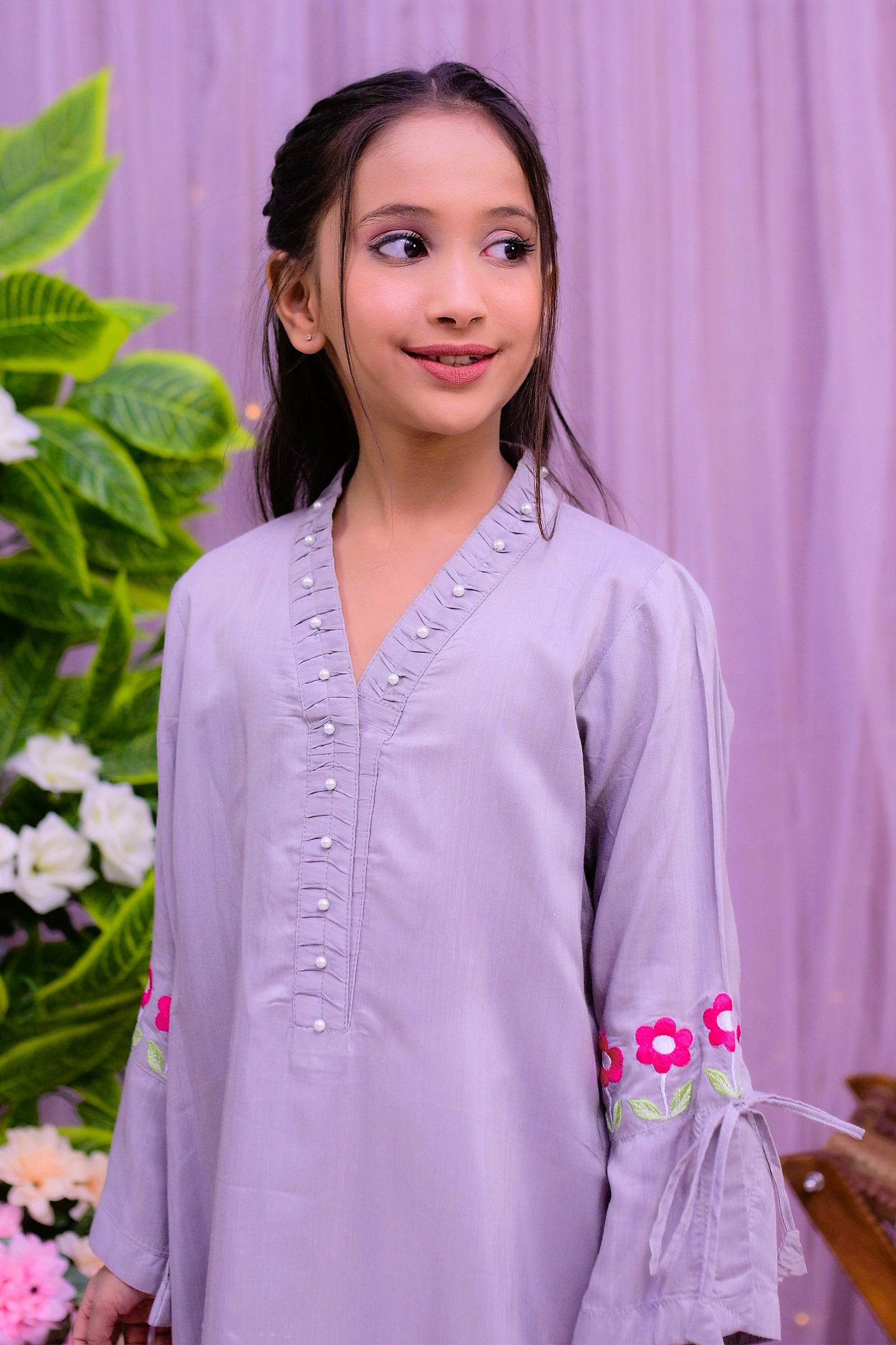 semi formal  1piece kurti