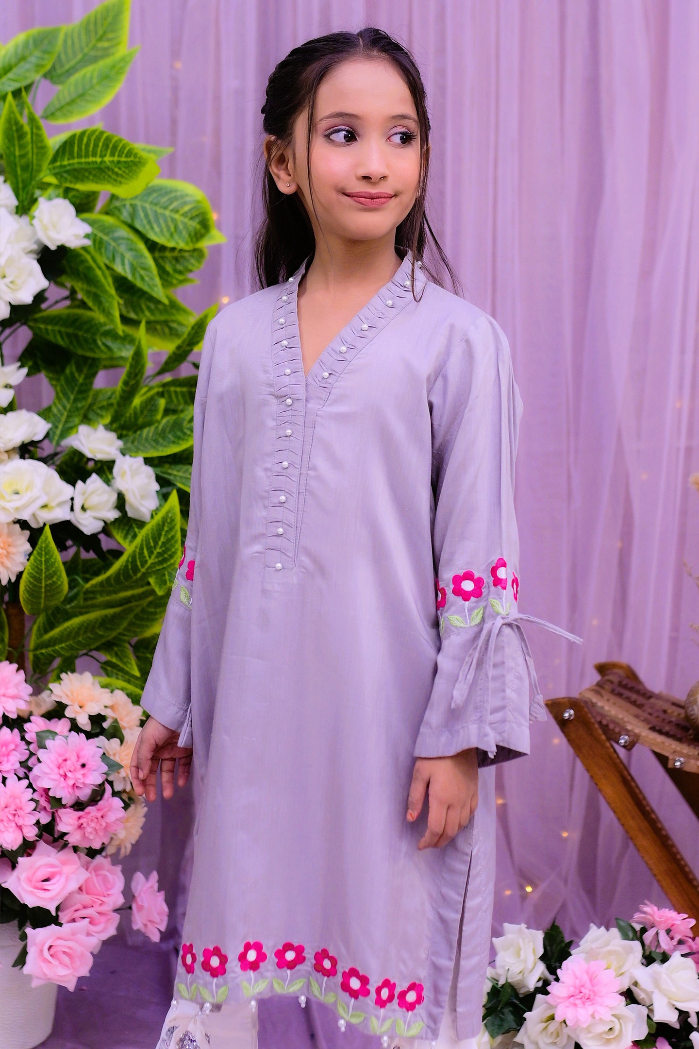 semi formal  1piece kurti