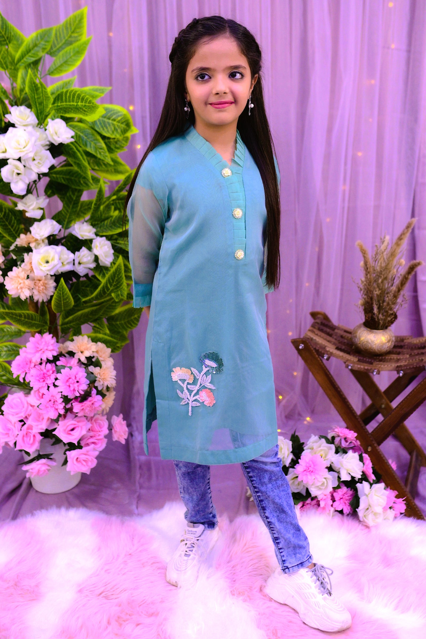 semi formal 1 piece kurti