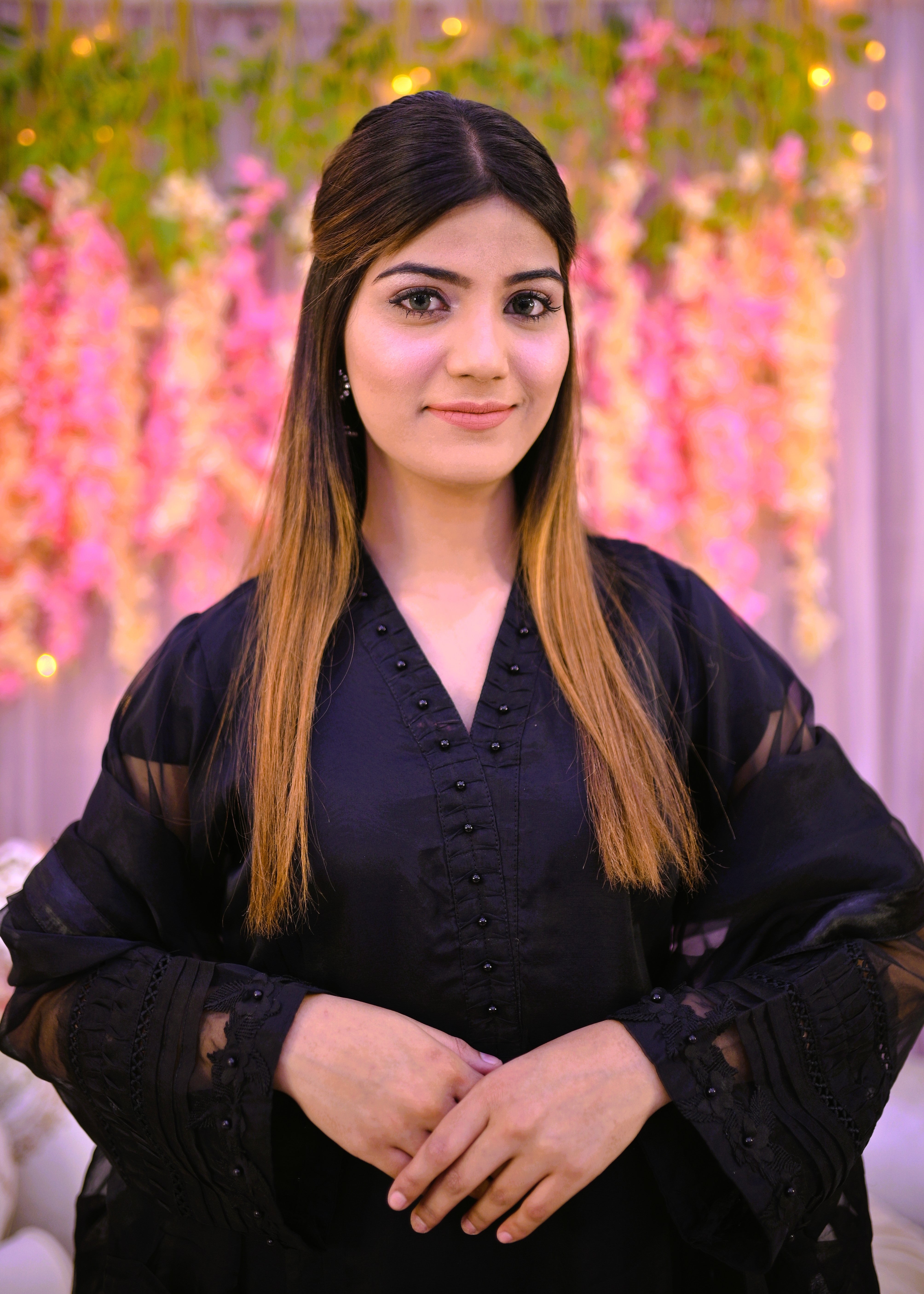 semiformal 3 piece shirt dupatta & trouser