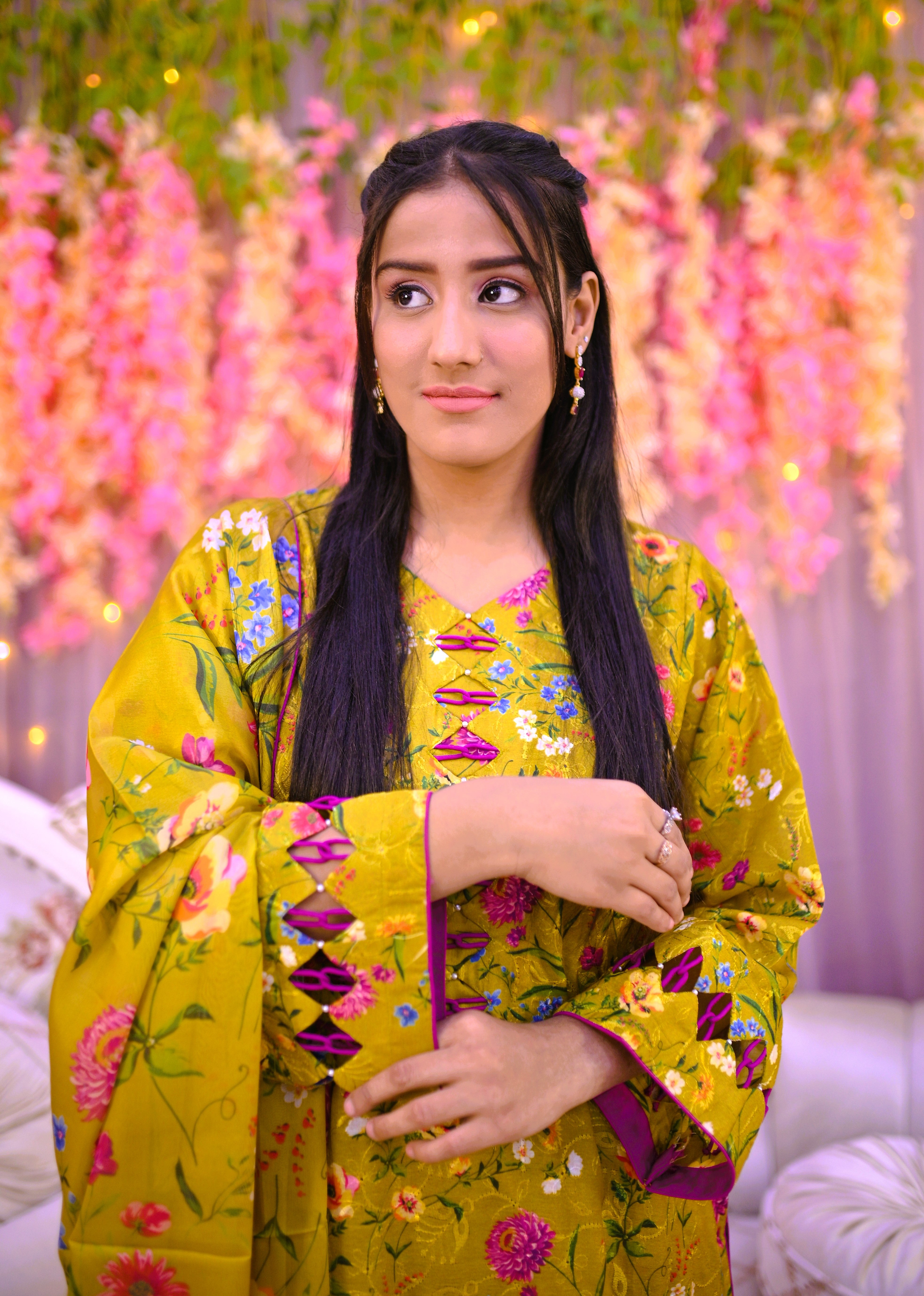 casual 3 piece shirt trouser & dupatta