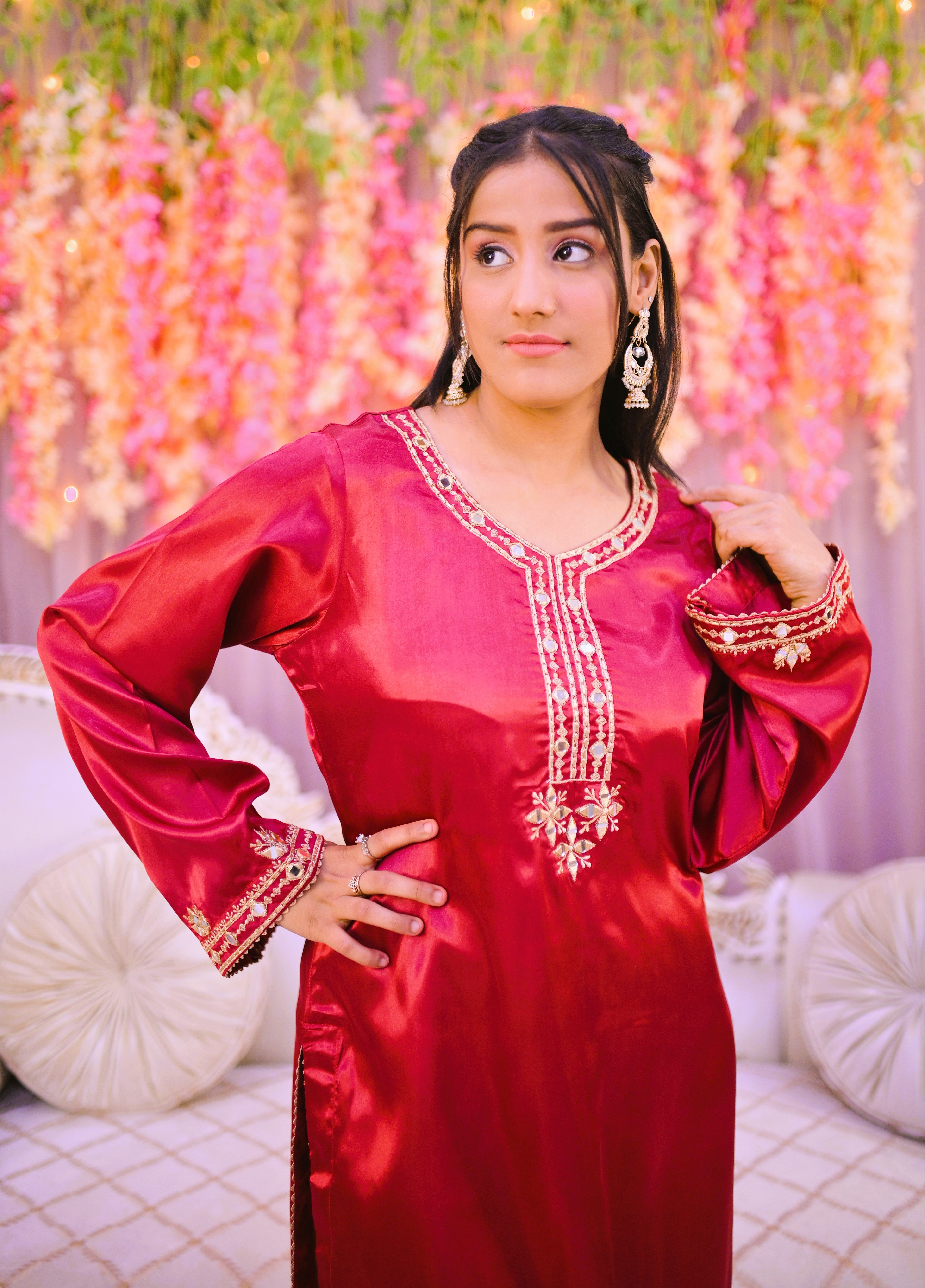 semiformal 2 piece shirt & trouser