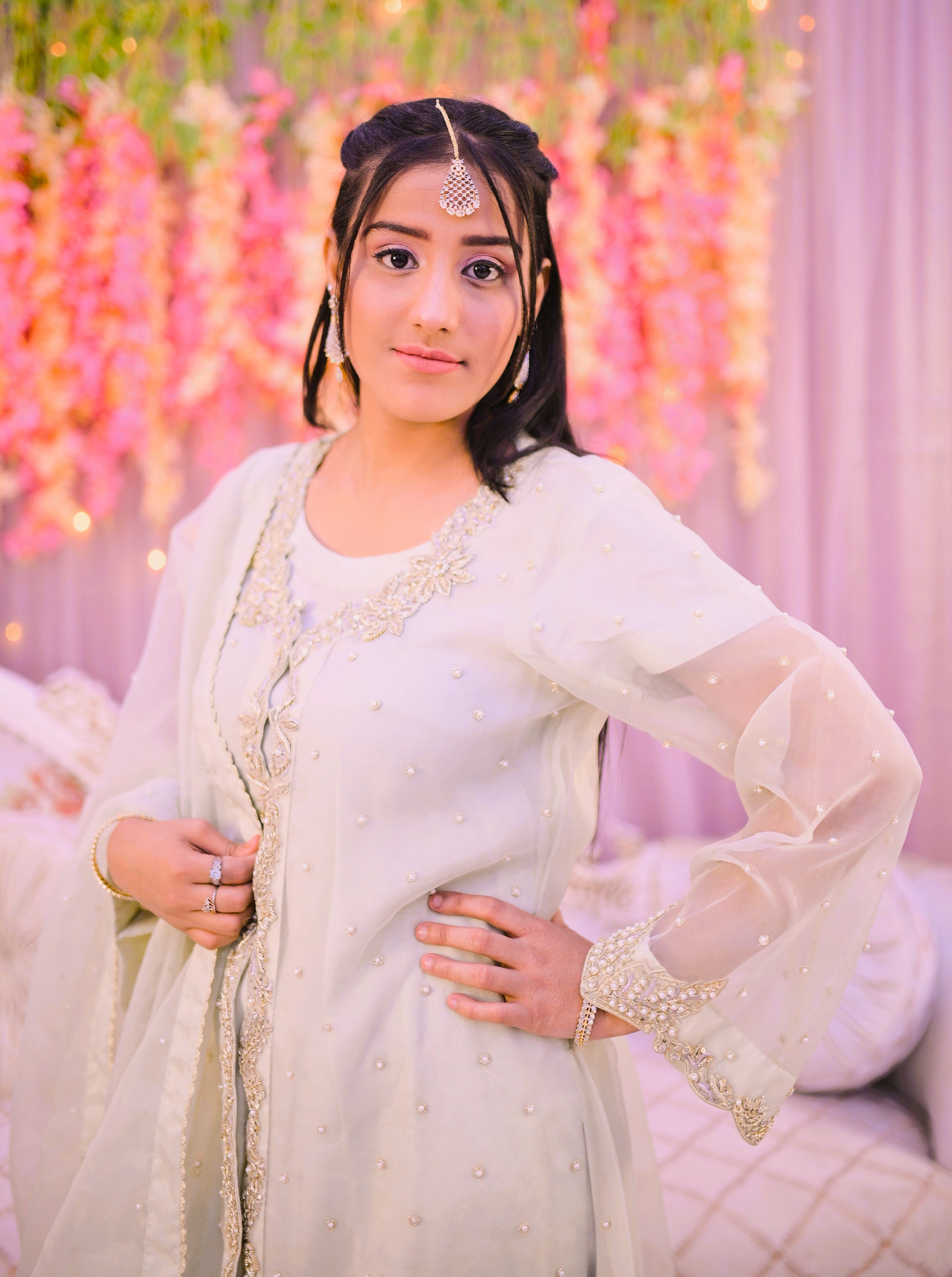 formal 3 piece shirt dupatta & trouser along with upper