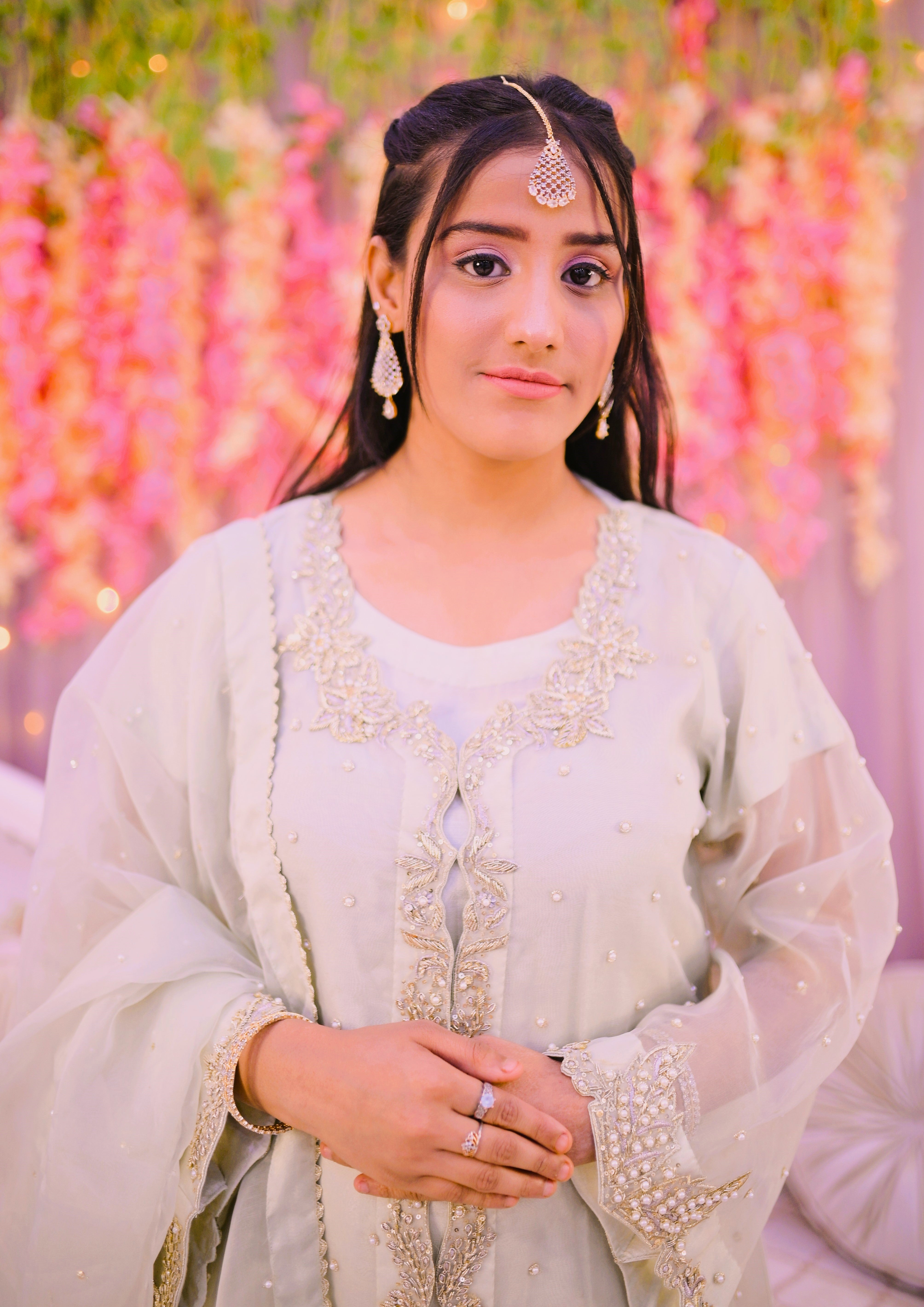 formal 3 piece shirt dupatta & trouser along with upper