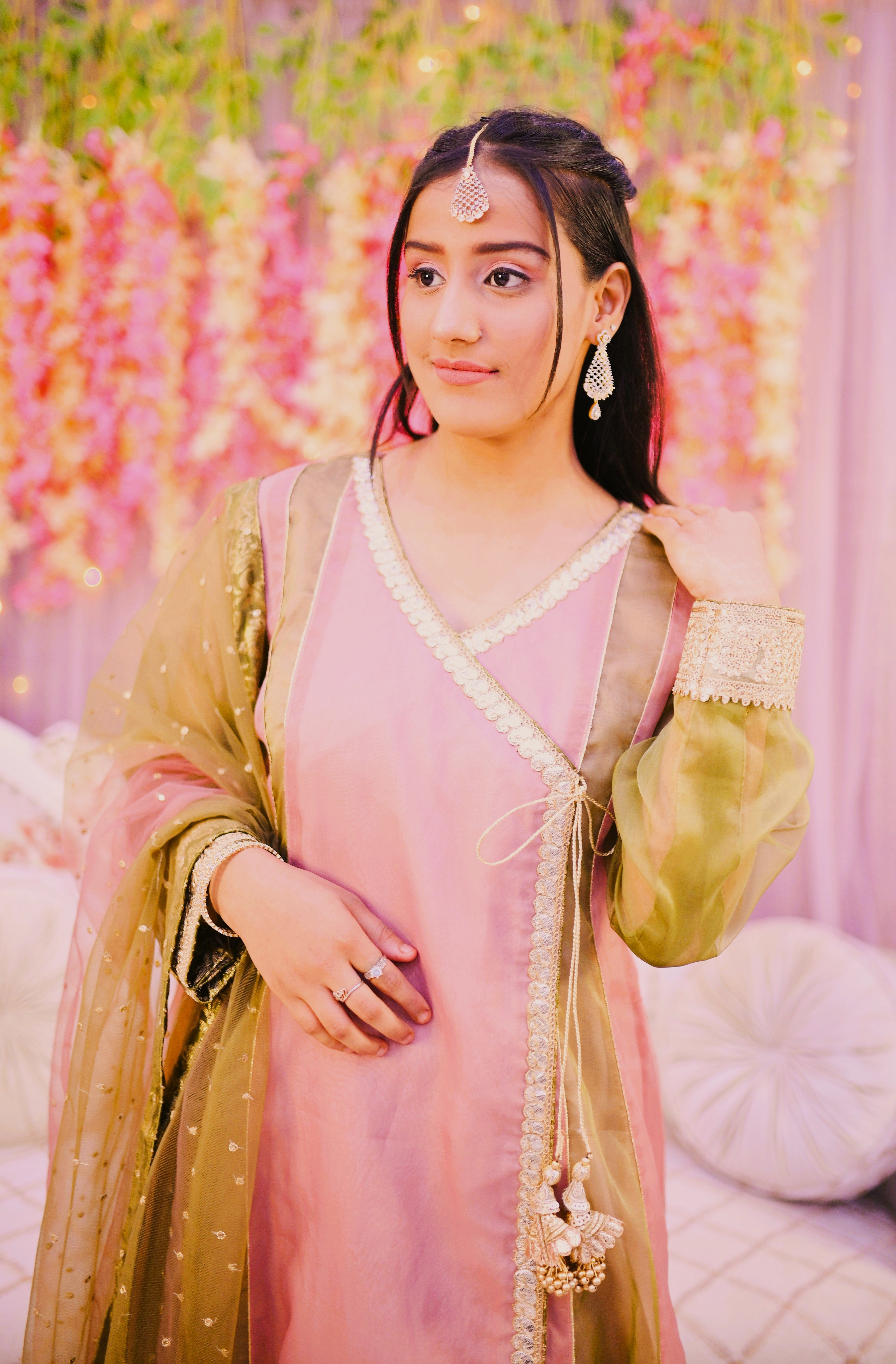 formal 3 piece frok dupatta & trouser