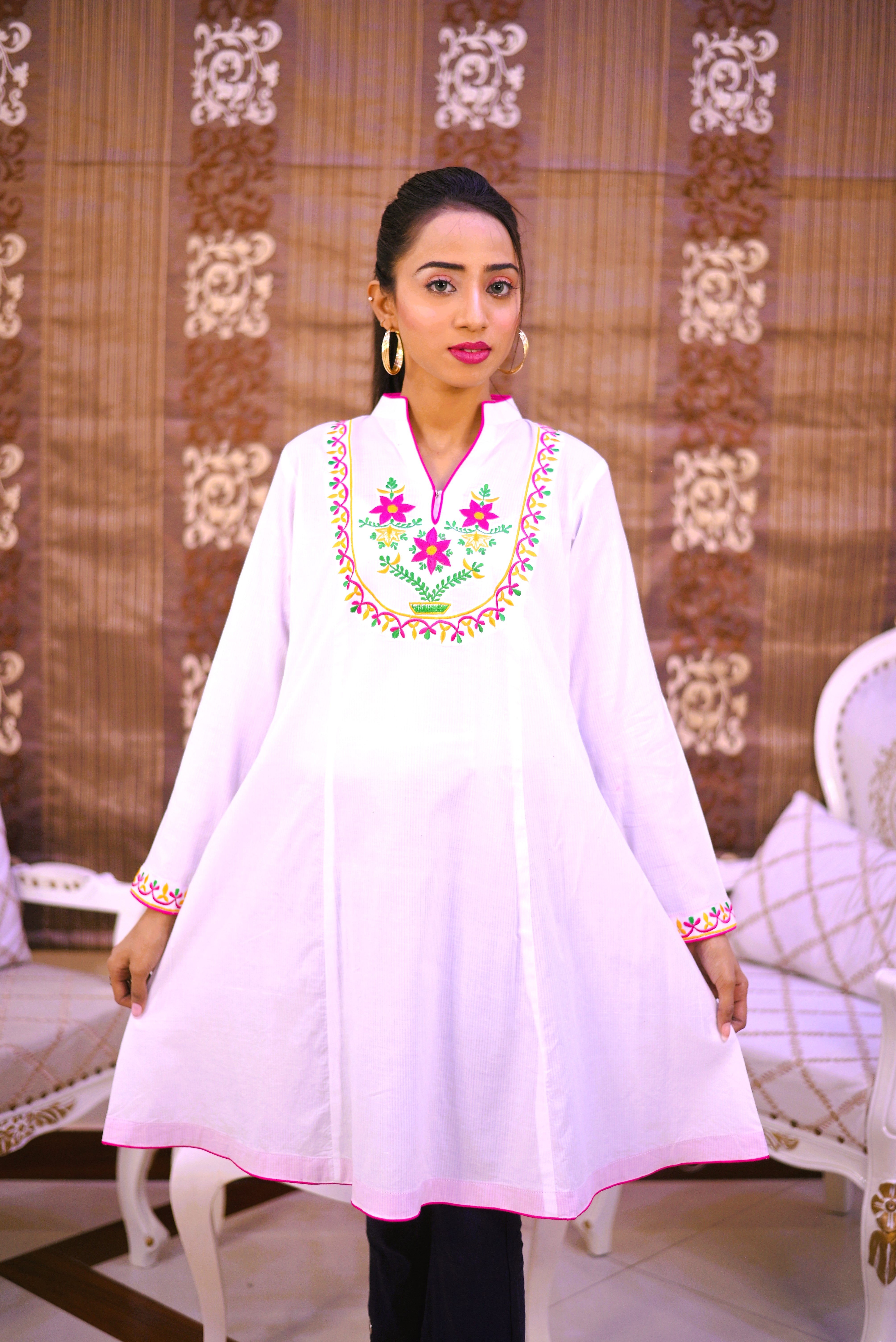 Women casual 1 piece frock