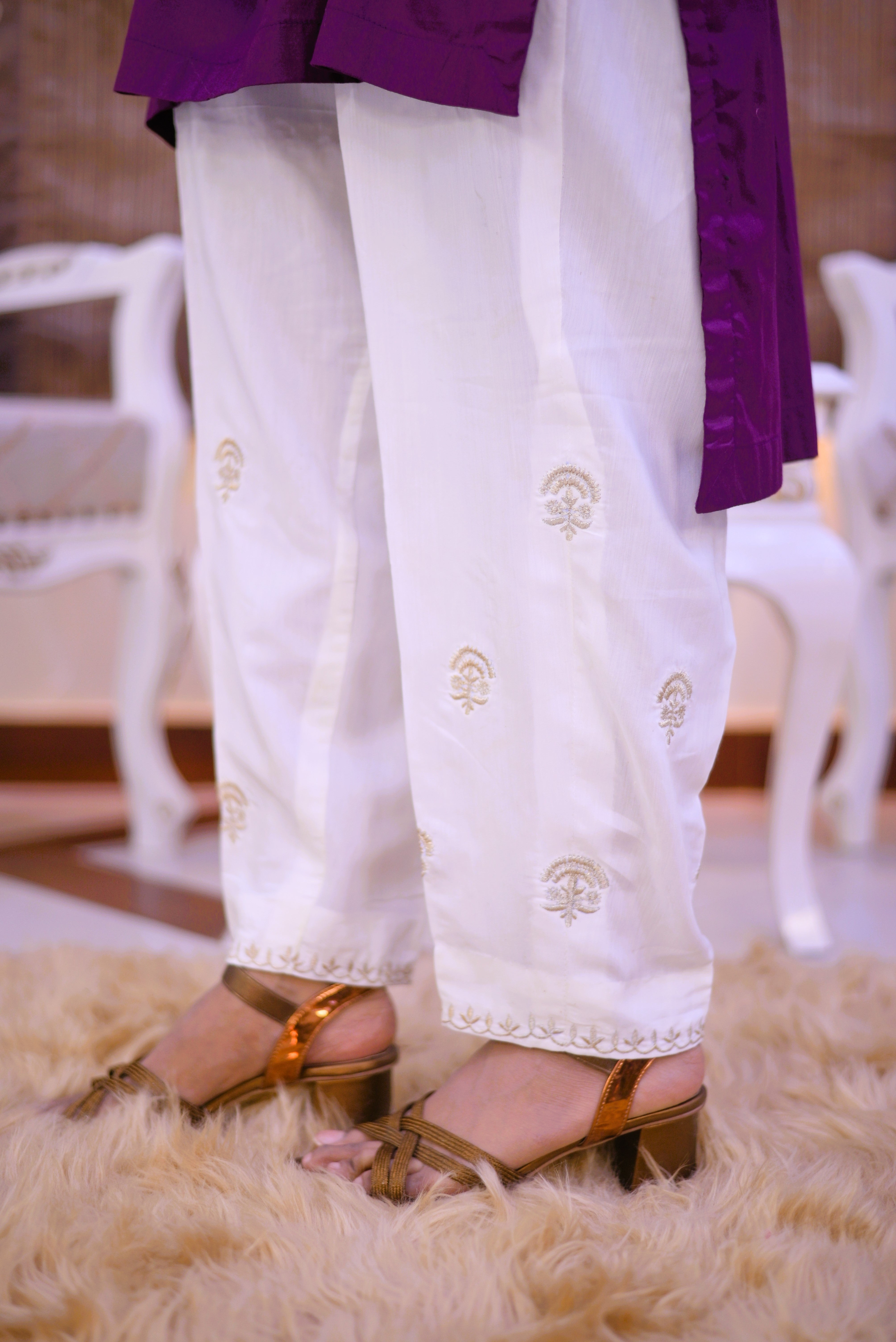 Women stitch trouser