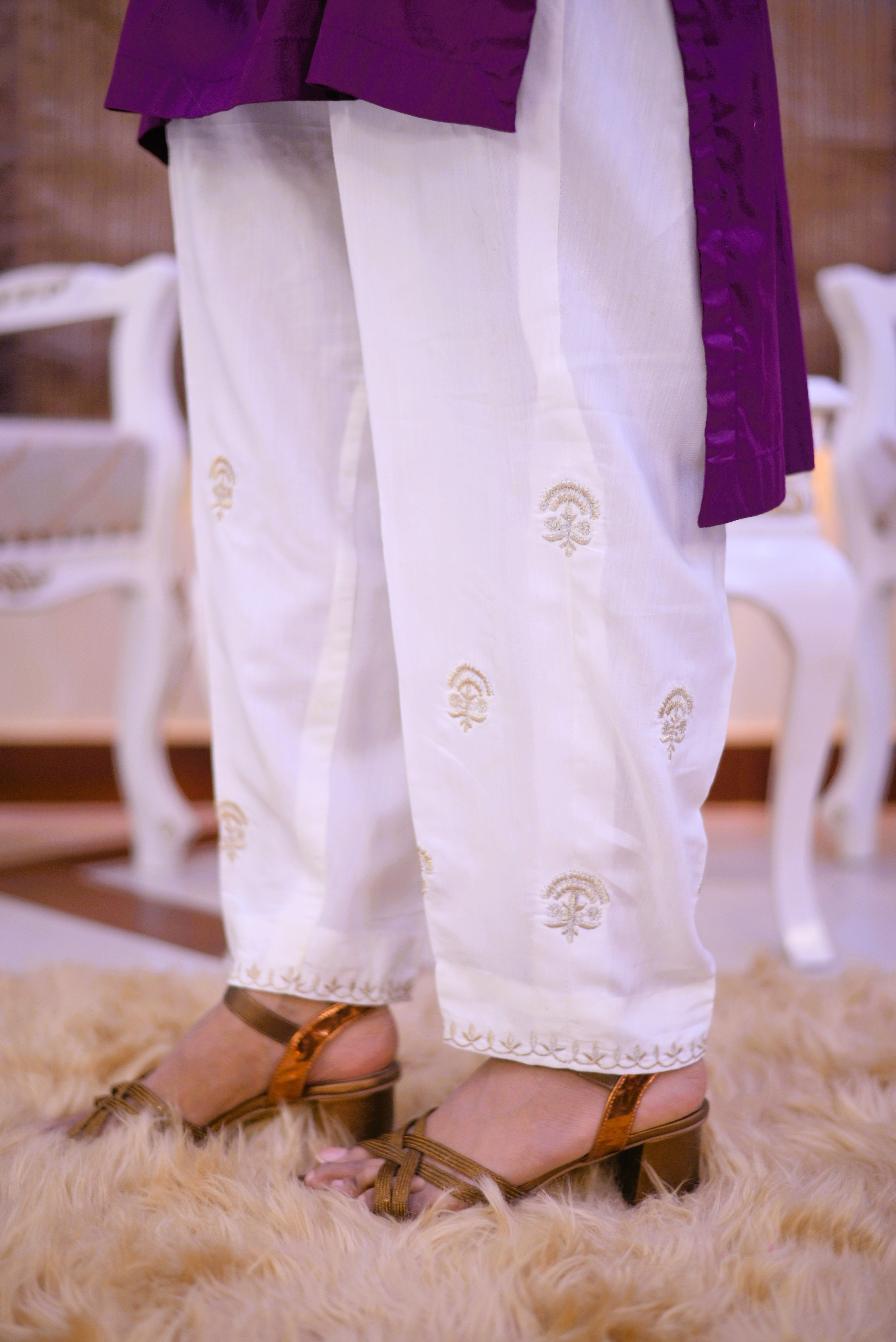 Women stitch trouser